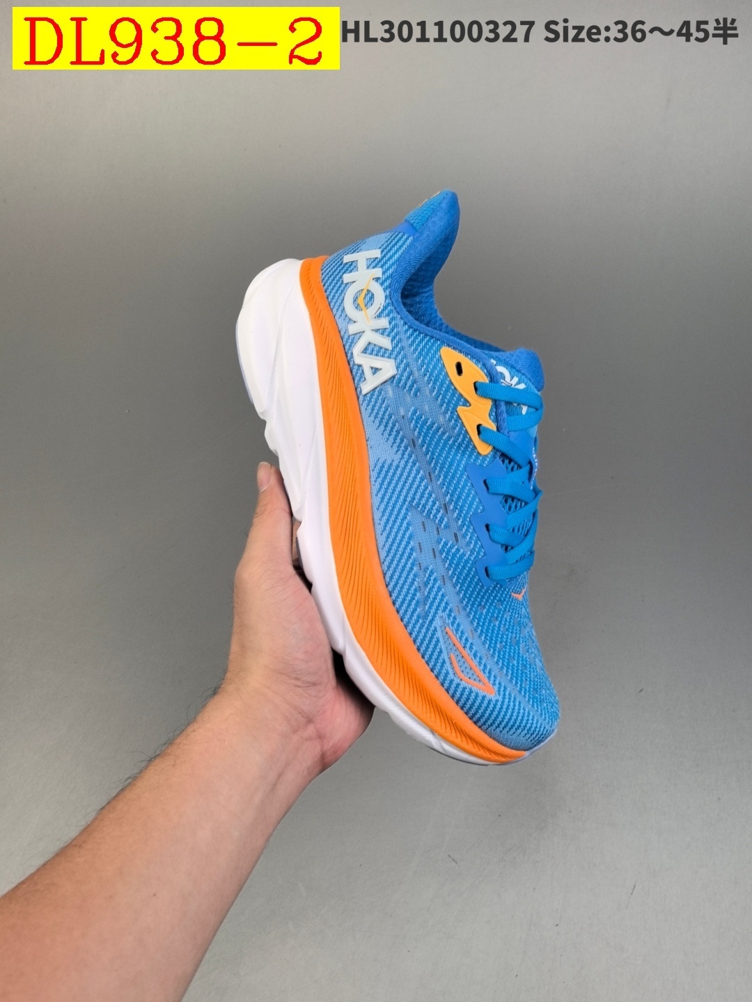 45$ dh Top Quality HOKA W CLIFTON 9 WIDE size 36-45 92625034154 DL938 gallery