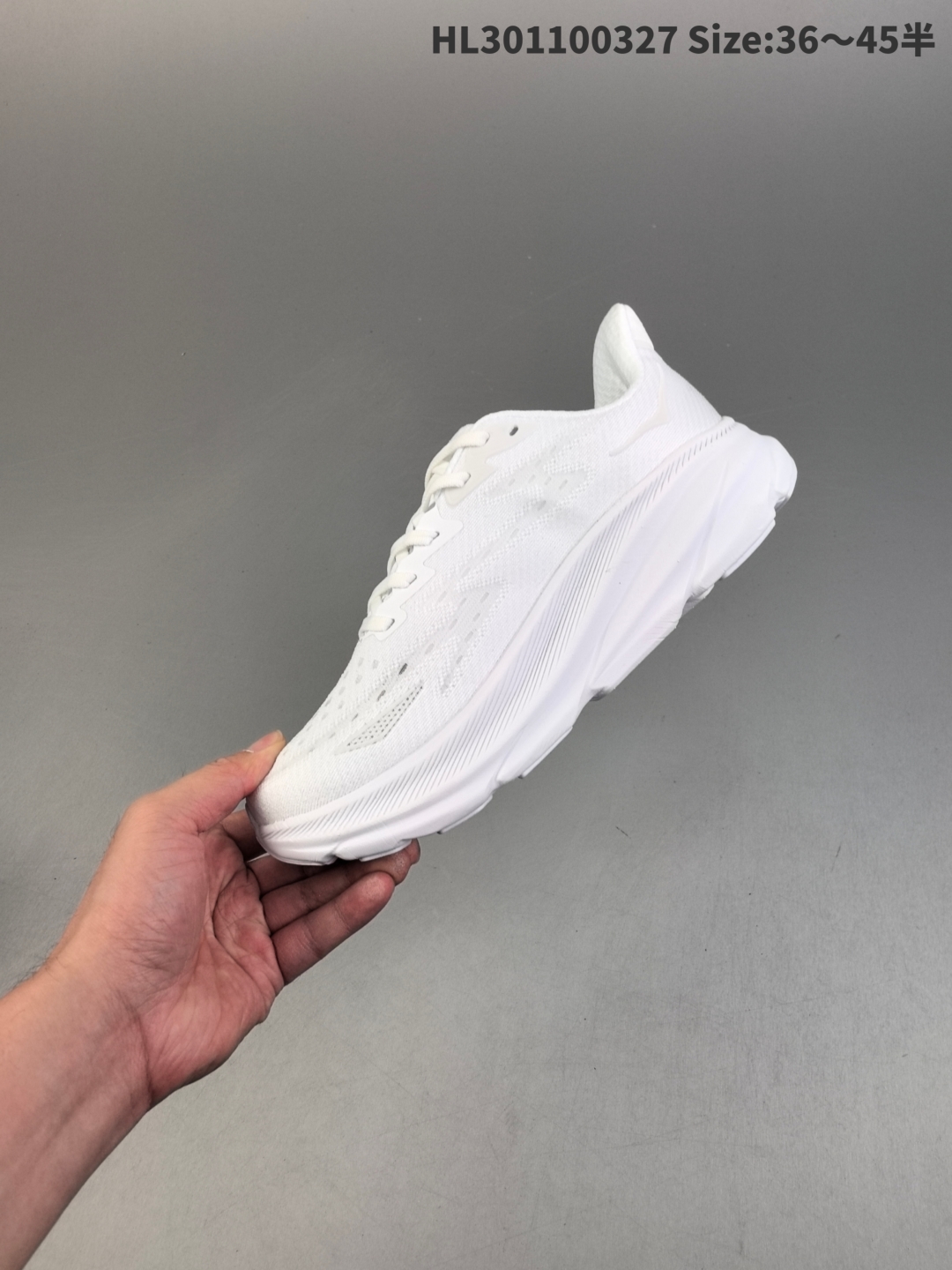dh Top Quality HOKA W CLIFTON 9 WIDE size 36 45 92625034154 DL938 gallery