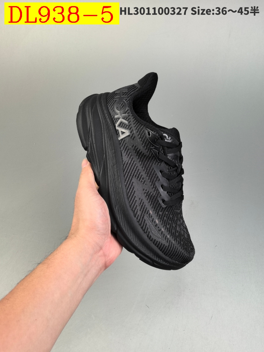 dh Top Quality HOKA W CLIFTON 9 WIDE size 36 45 92625034154 DL938 gallery