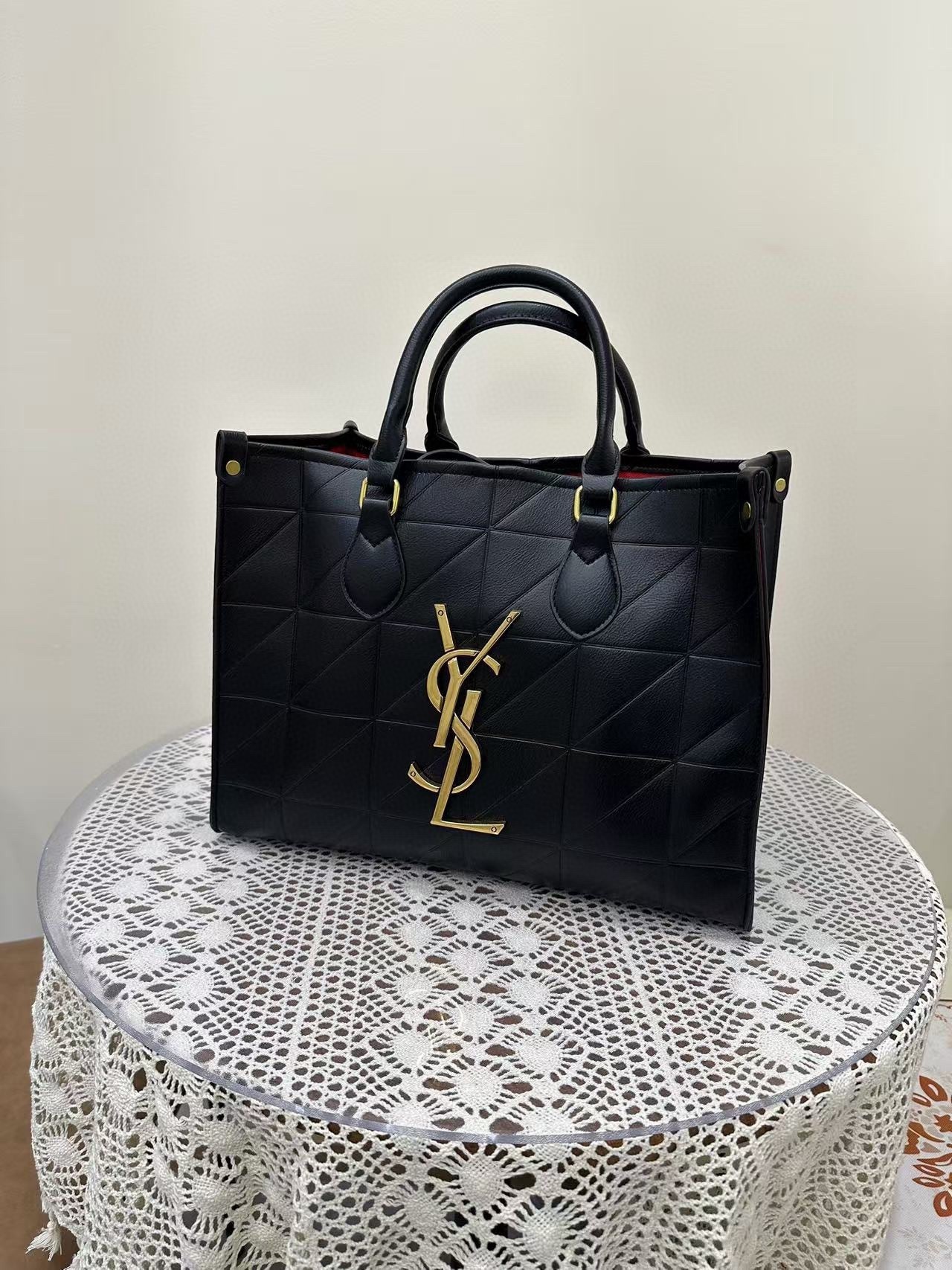 45$ dh YSL 7017 PU Shoulder bag SIZE 35X27X15 CM 61375834155 DX424 gallery