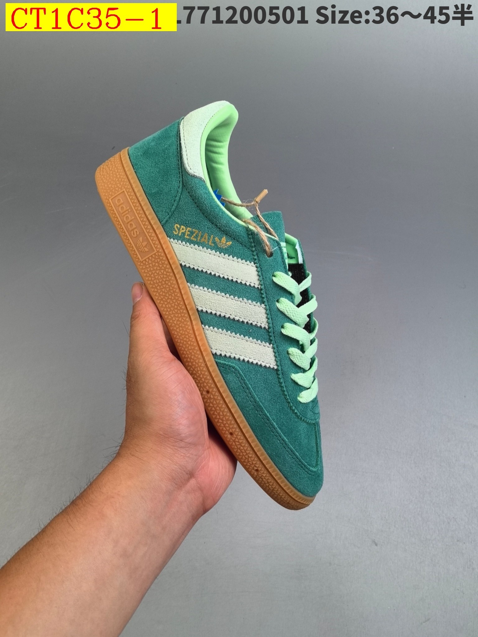 45$ new_dh Adidas Originals Handball SPZL SIZE 36-45 92541024939 CT1C35 gallery