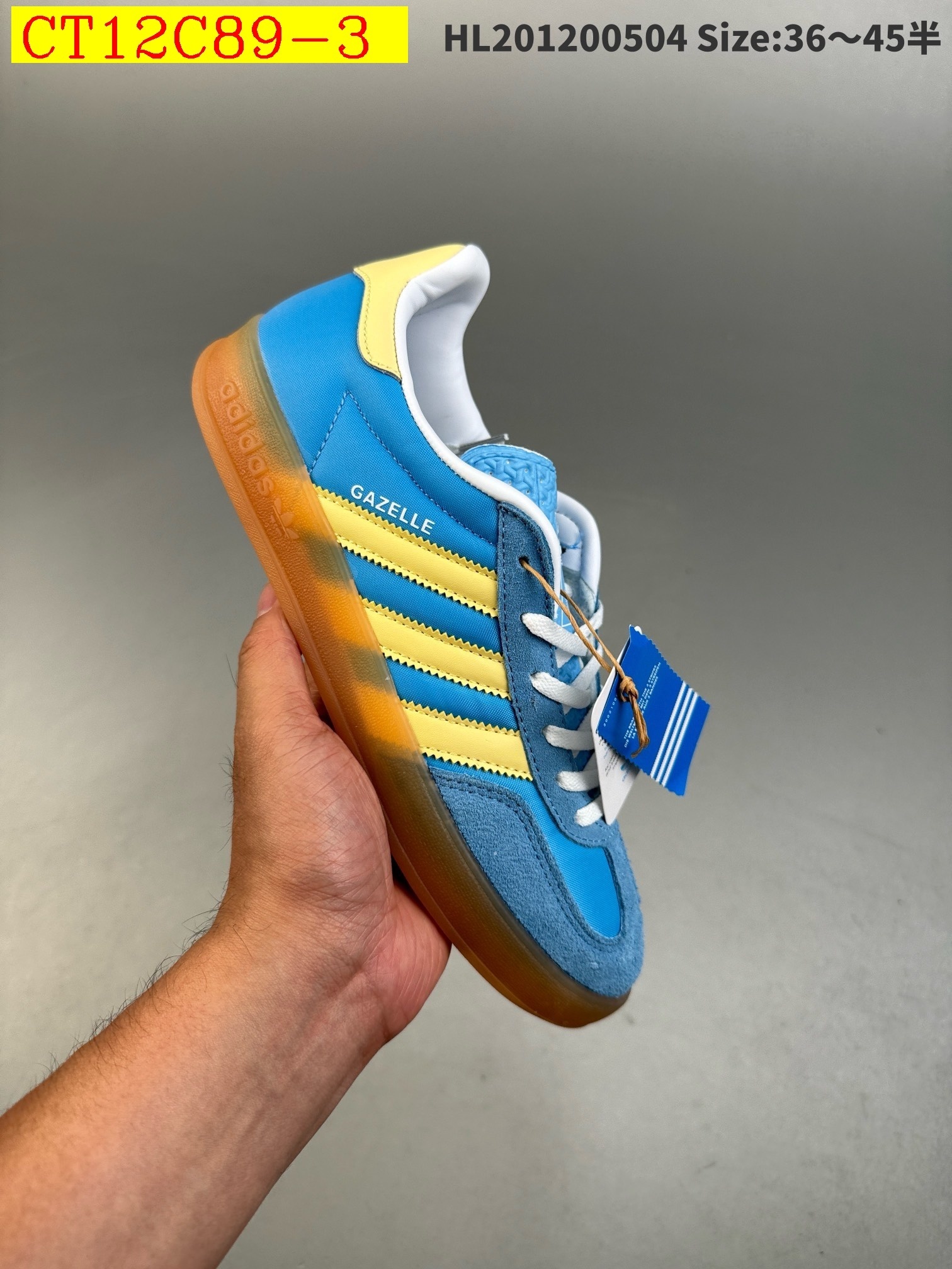 45$ new_dh Adidas originals Gazelle Indoor SIZE 36-45 92547024939 CT12C89 gallery