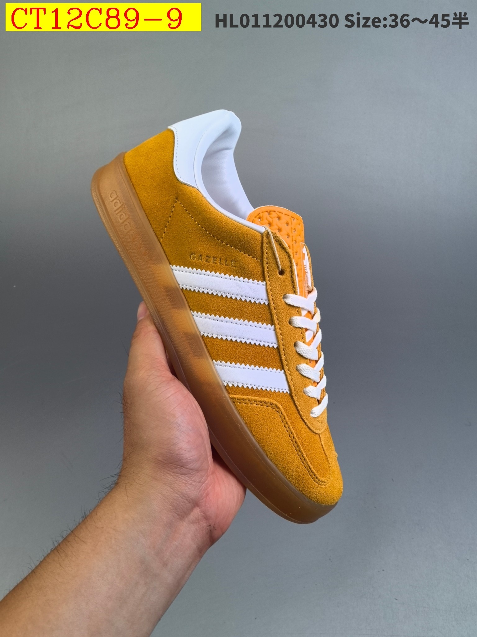 45$ new_dh Adidas originals Gazelle Indoor SIZE 36-45 92547024939 CT12C89 gallery