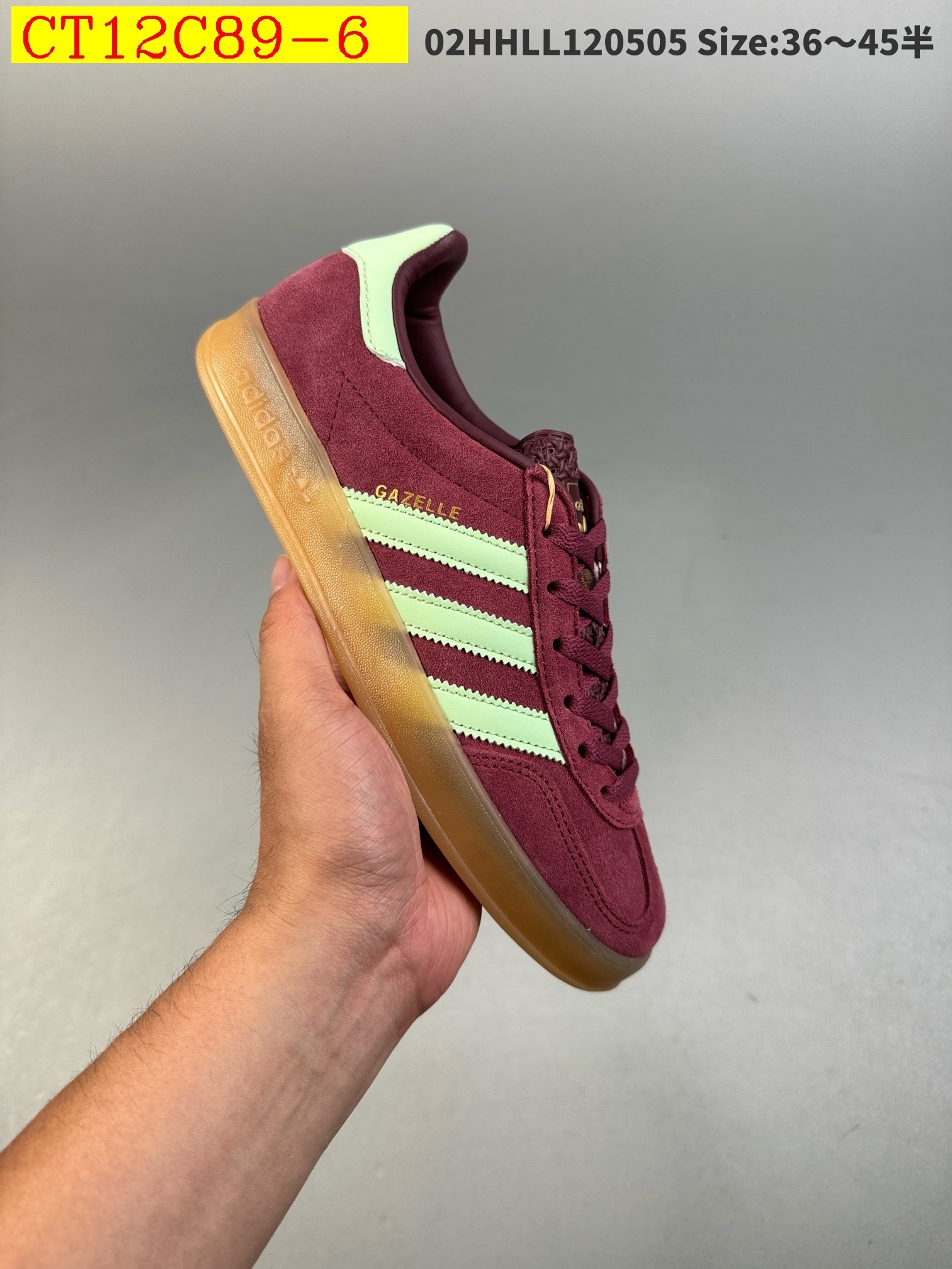 45$ new_dh Adidas originals Gazelle Indoor SIZE 36-45 92547024939 CT12C89 gallery