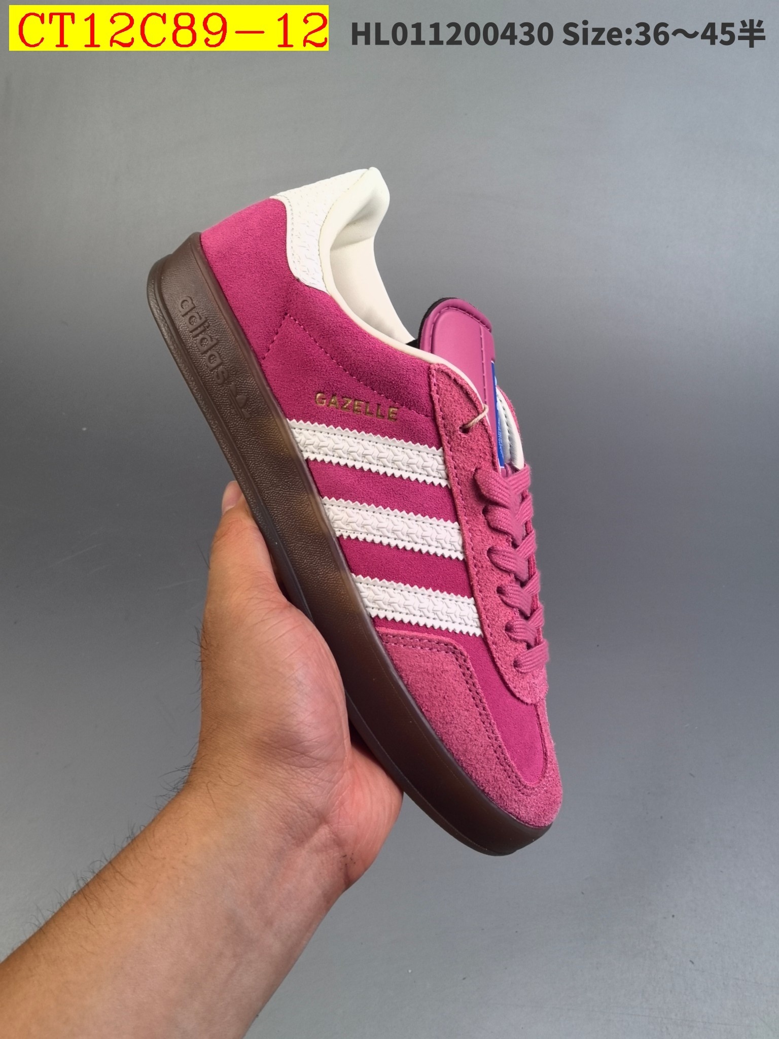45$ new_dh Adidas originals Gazelle Indoor SIZE 36-45 92547024939 CT12C89 gallery