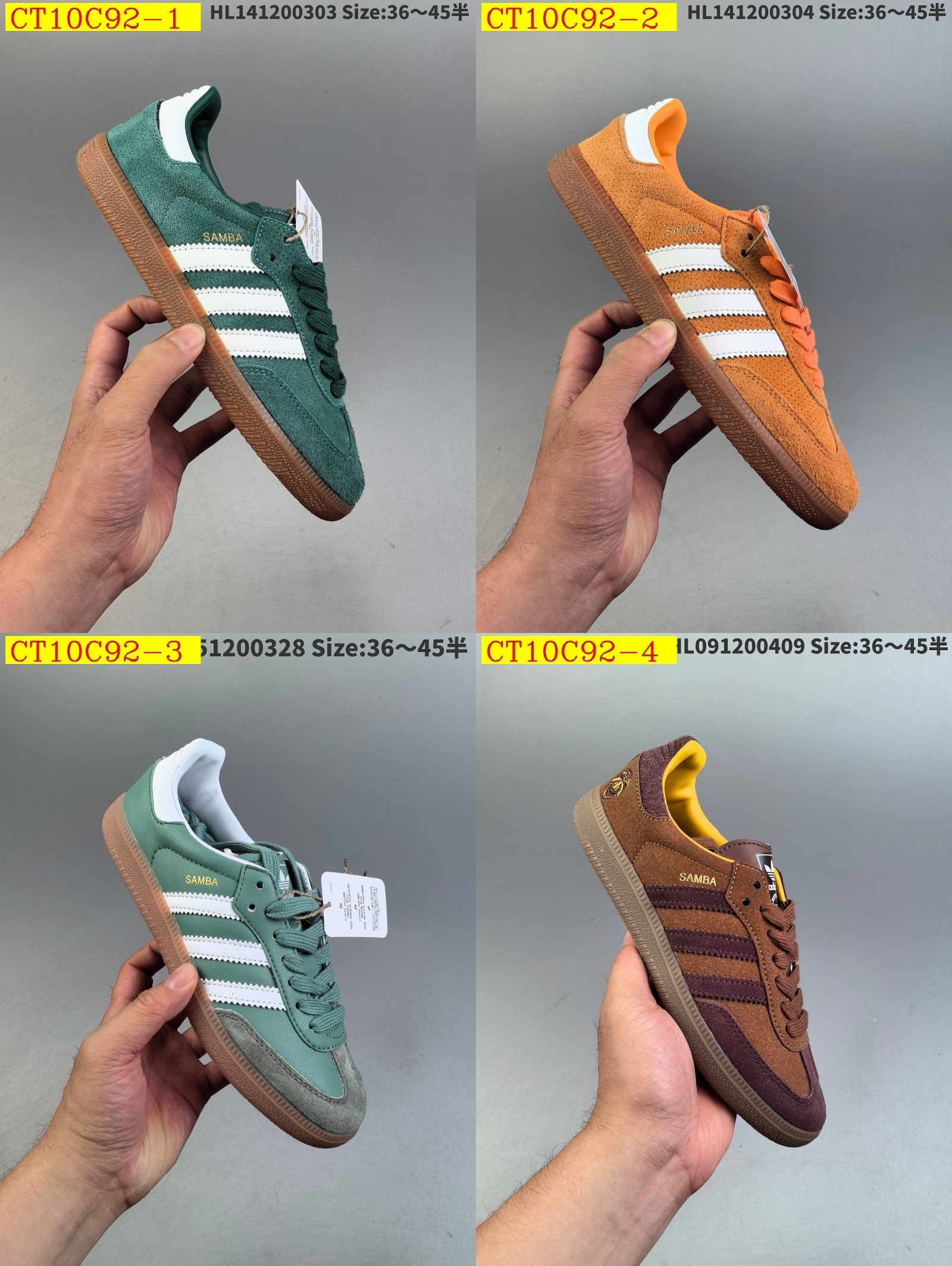 45$ new_dh Adidas originals Samba Og SIZE 36-45 92546024939 CT10C92 gallery