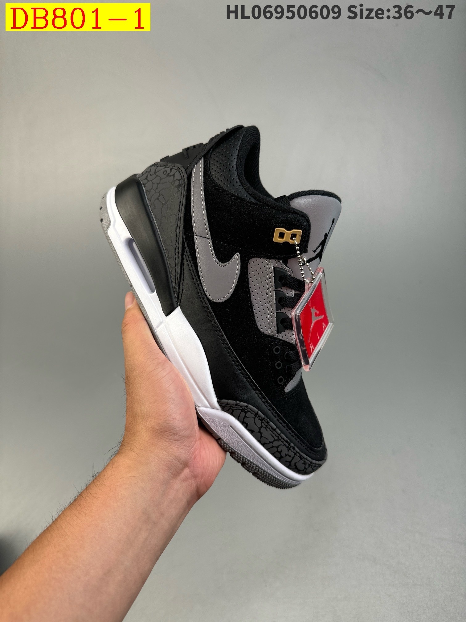 45$ new_dh Air Jordan 3 Retro size 36-46 51498024934 DB801 gallery