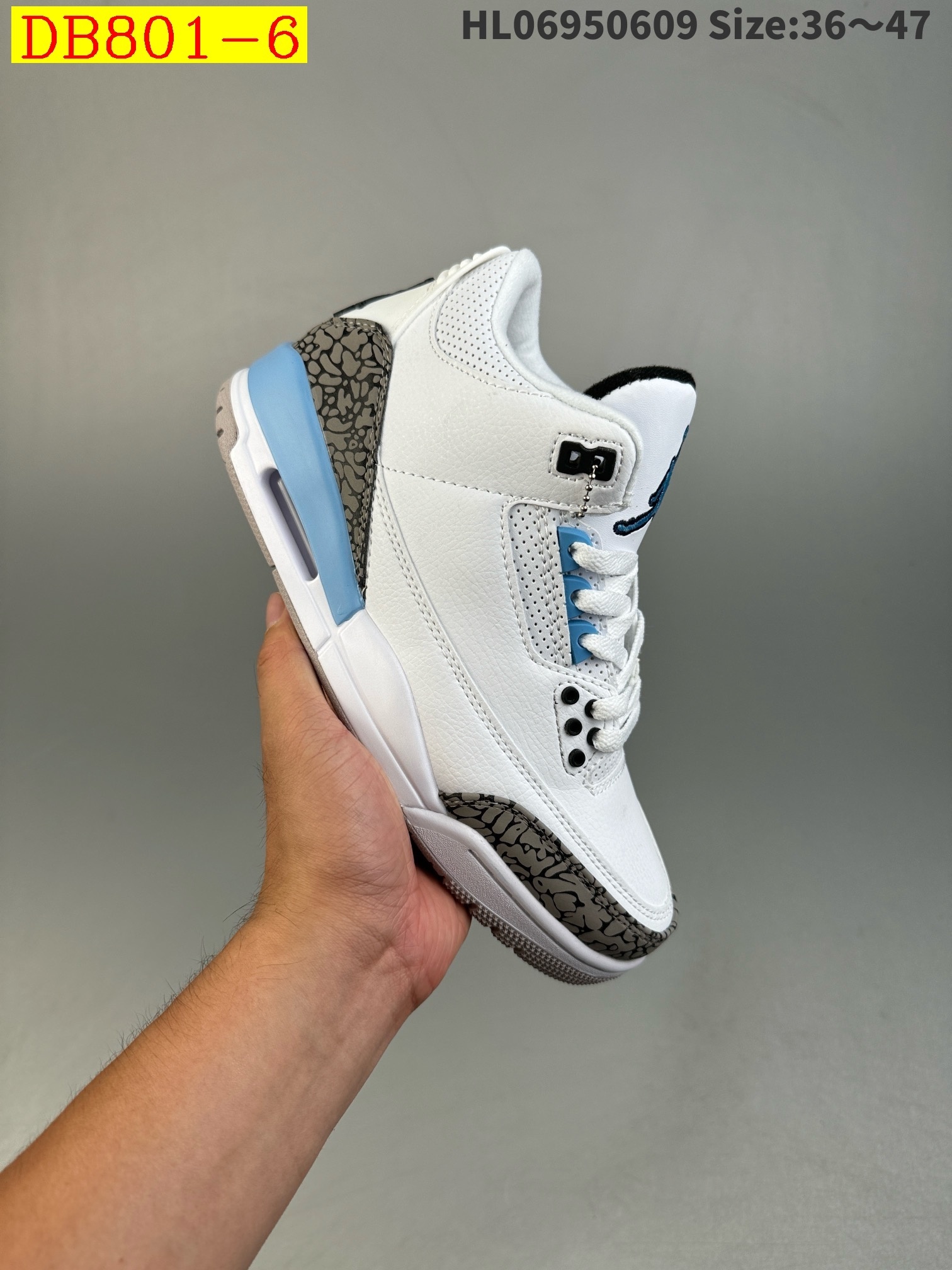 45$ new_dh Air Jordan 3 Retro size 36-46 51498024934 DB801 gallery