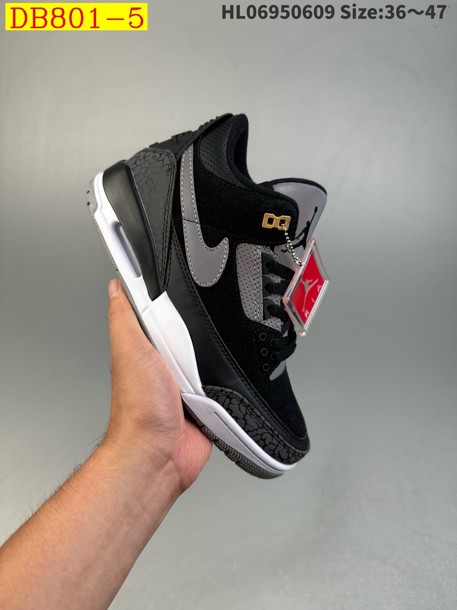 45$ new_dh Air Jordan 3 Retro size 36-46 51498024934 DB801 gallery