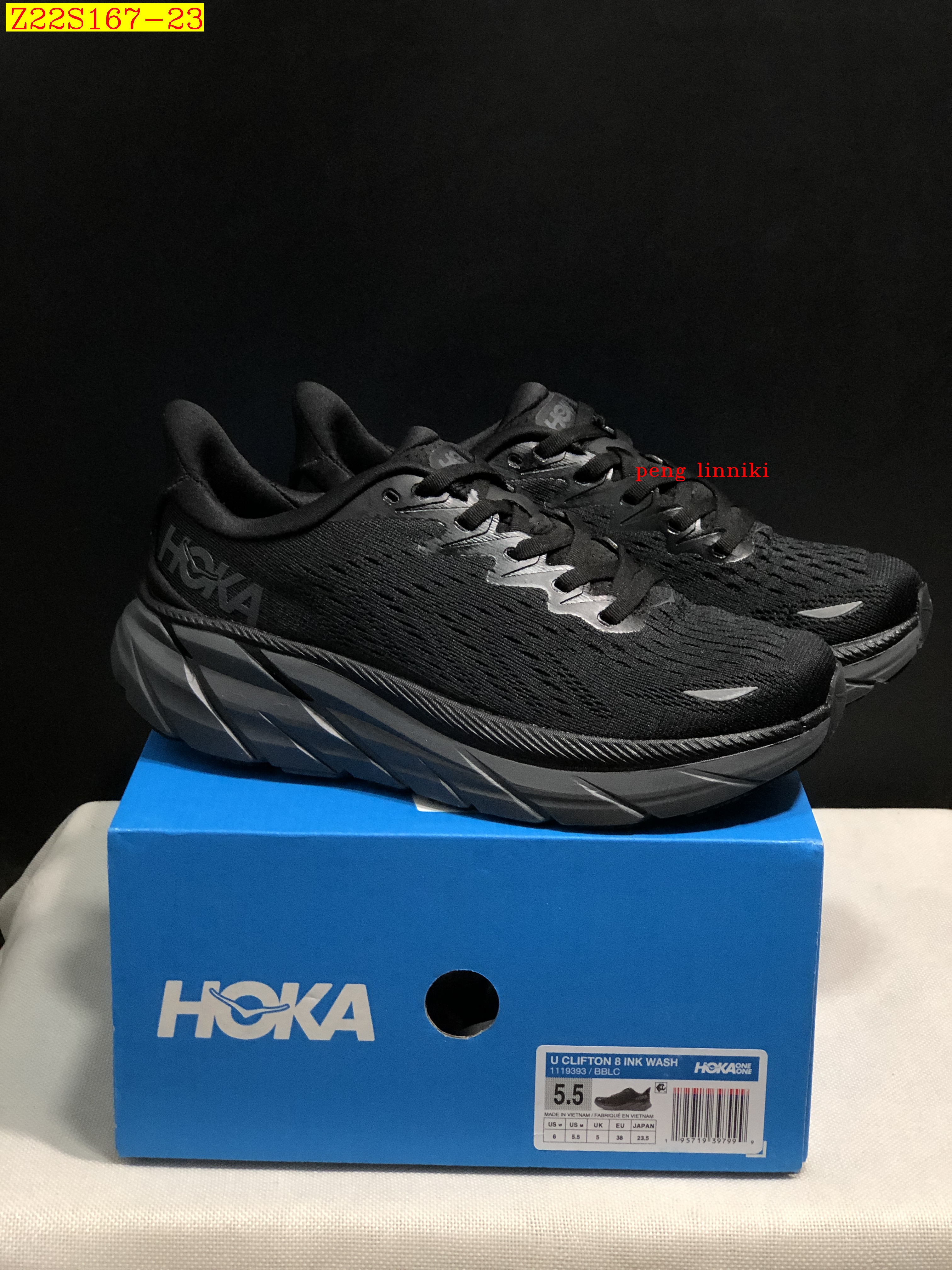 45$ new_dh HOKA ONE ONE Clifton 8 45 size 36-45 421620 Z22S167 gallery
