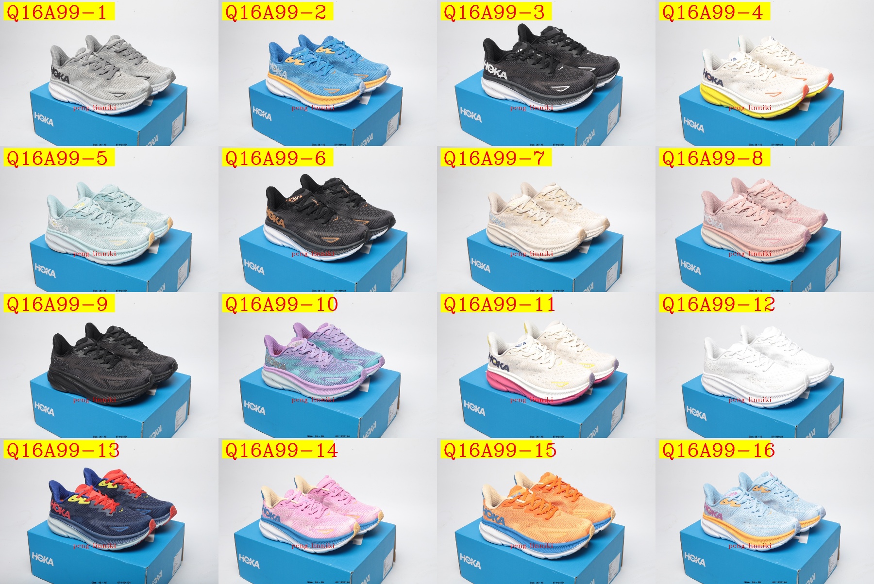 45$ new_dh HOKA ONE ONE Clifton size 36-45 32144034130 Q16A99 gallery