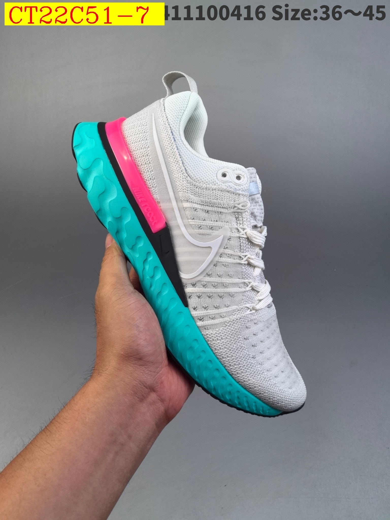 45$ new_dh NIKE Zoom React Infinity Run Fk SIZE 36-45 92824024937 CT22C51 gallery