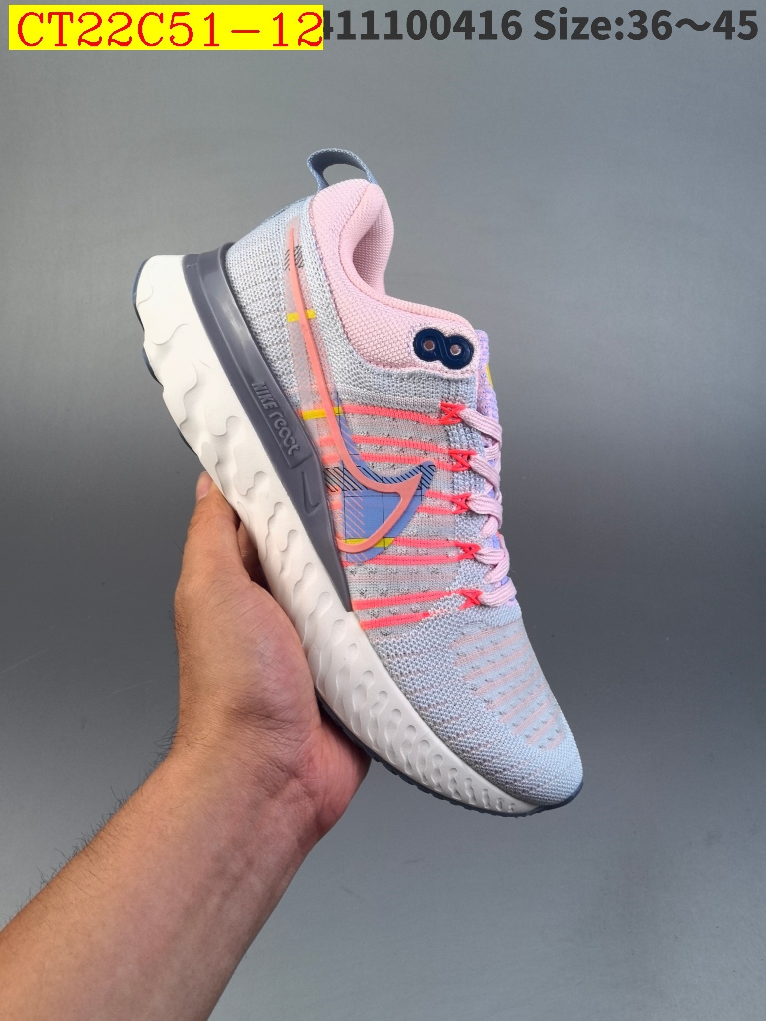 45$ new_dh NIKE Zoom React Infinity Run Fk SIZE 36-45 92824024937 CT22C51 gallery