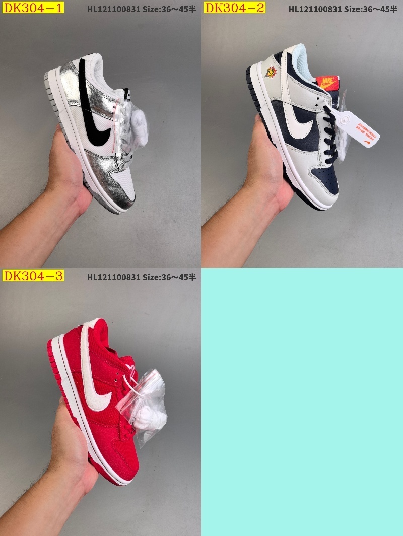 45$ new_dh Nike Dunk Low Retro Golden Gals size 36-45 62324024939 DK304 gallery