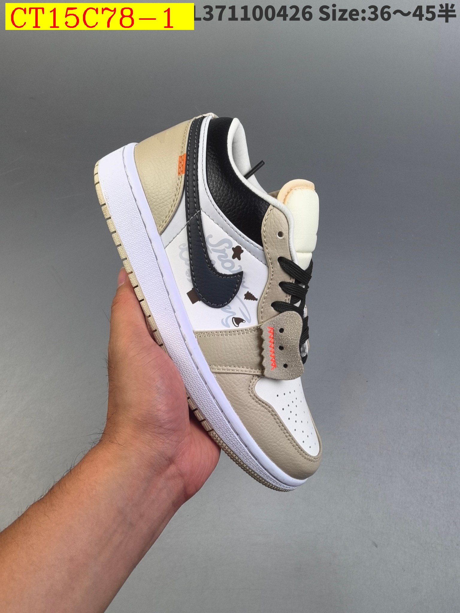 45$ new_dh Nike Wmns Air Jordan 1 Low GS size 36-45 92624024937 CT15C78 gallery