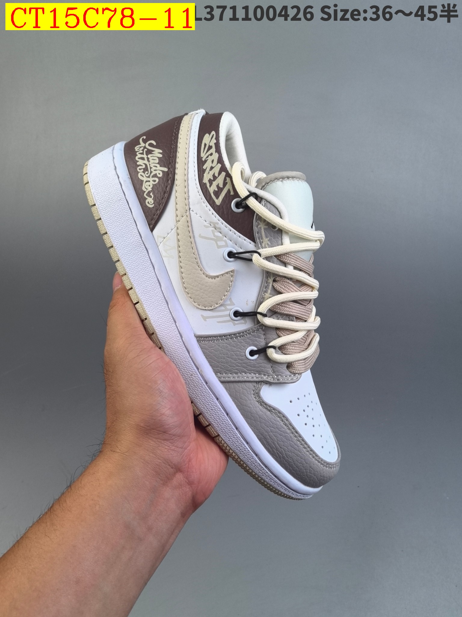 45$ new_dh Nike Wmns Air Jordan 1 Low GS size 36-45 92624024937 CT15C78 gallery