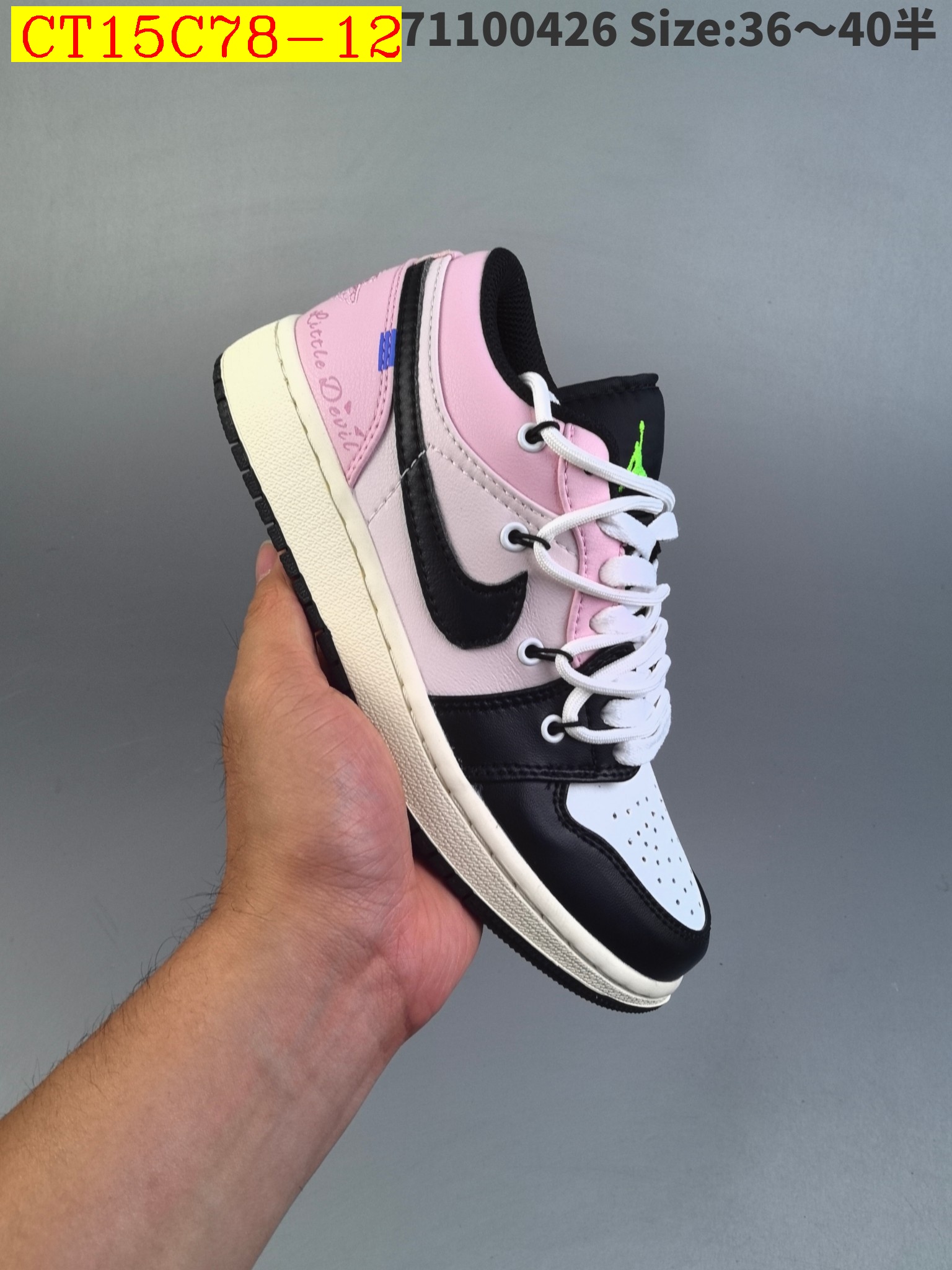 45$ new_dh Nike Wmns Air Jordan 1 Low GS size 36-45 92624024937 CT15C78 gallery