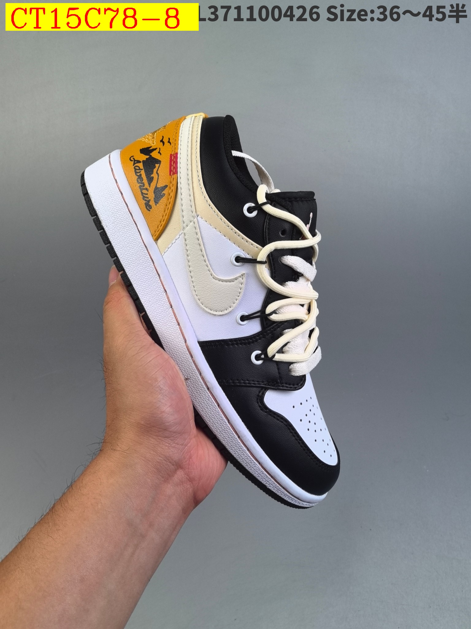 45$ new_dh Nike Wmns Air Jordan 1 Low GS size 36-45 92624024937 CT15C78 gallery