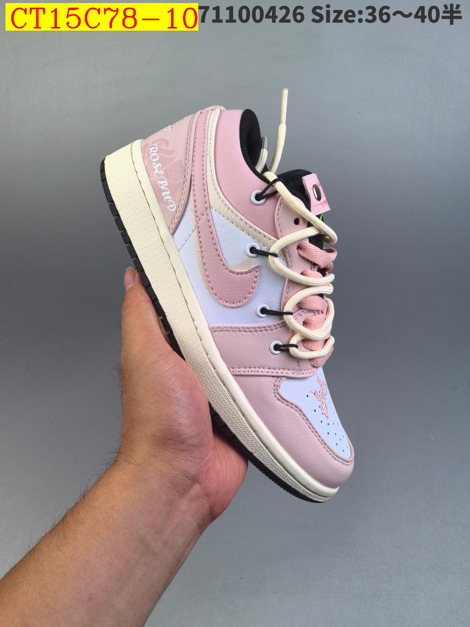 45$ new_dh Nike Wmns Air Jordan 1 Low GS size 36-45 92624024937 CT15C78 gallery
