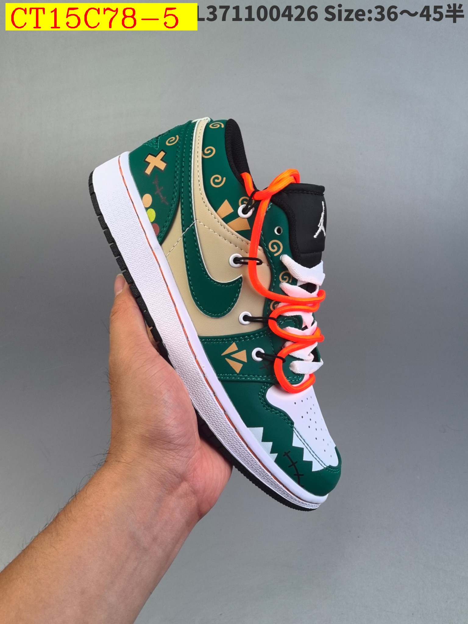 45$ new_dh Nike Wmns Air Jordan 1 Low GS size 36-45 92624024937 CT15C78 gallery