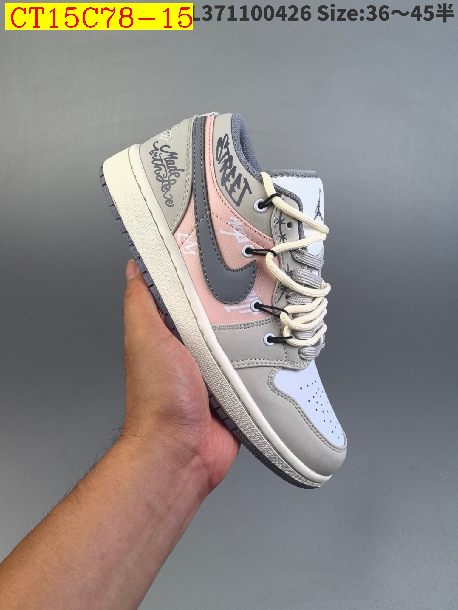 45$ new_dh Nike Wmns Air Jordan 1 Low GS size 36-45 92624024937 CT15C78 gallery