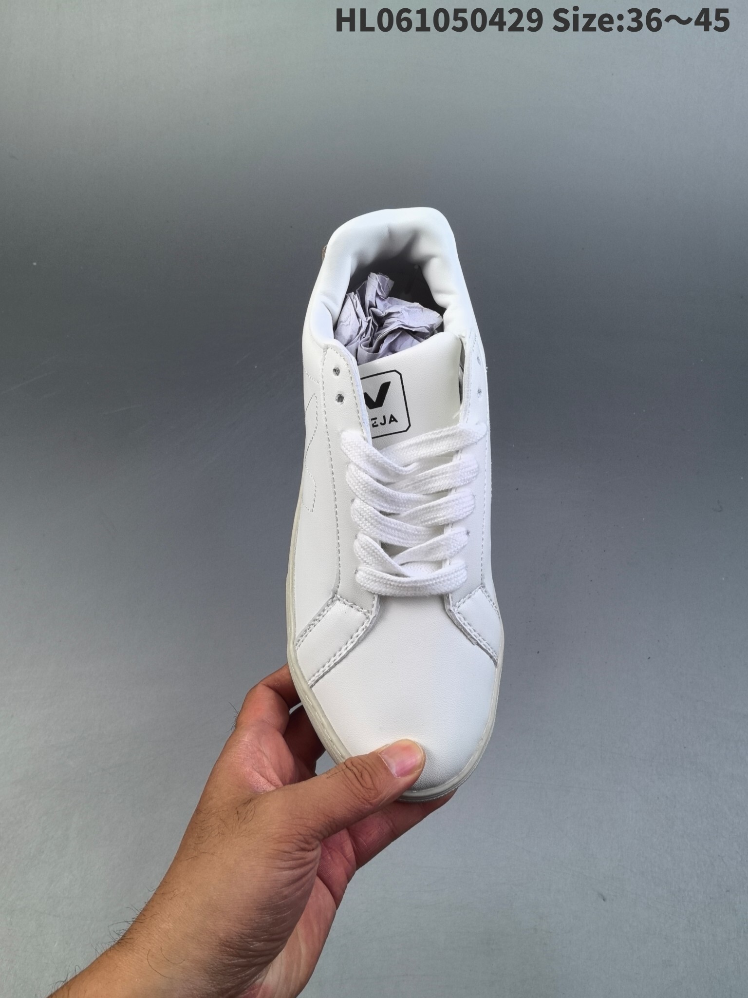 45$ new_dh Veja Esplar Leather Low Sneakers SIZE 36-45 92613024939 CT6C102 gallery