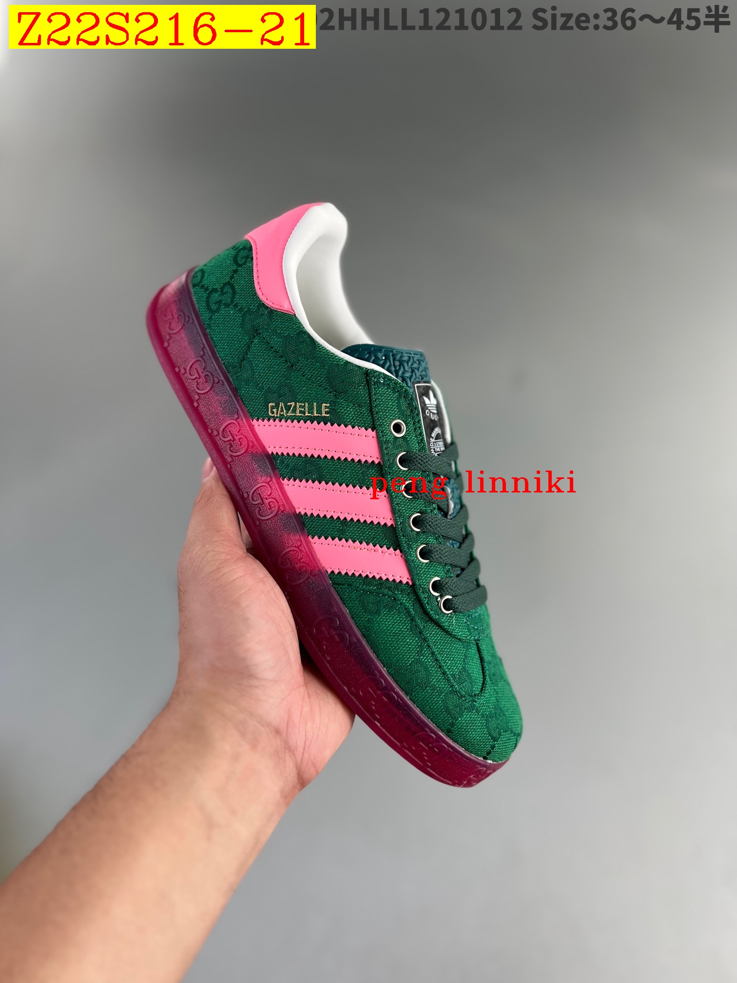 45$ new_dh adidas Originals Gazelle INdoor SIZE 36-45 22849034130 Z22S216 gallery