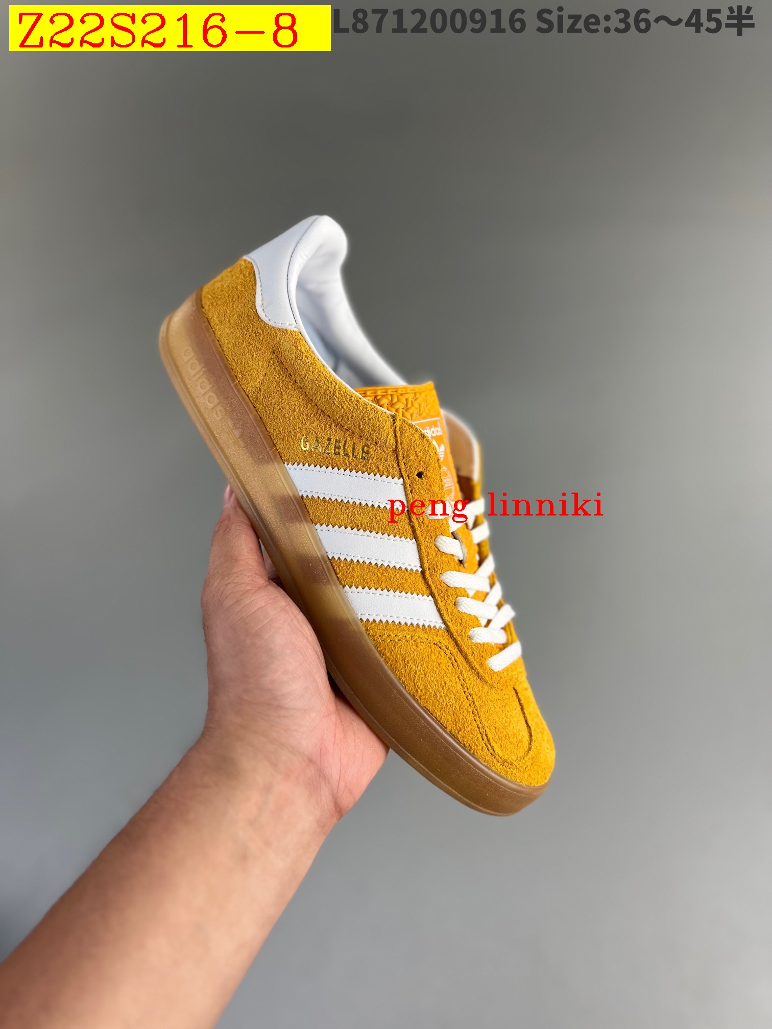 45$ new_dh adidas Originals Gazelle INdoor SIZE 36-45 22849034130 Z22S216 gallery
