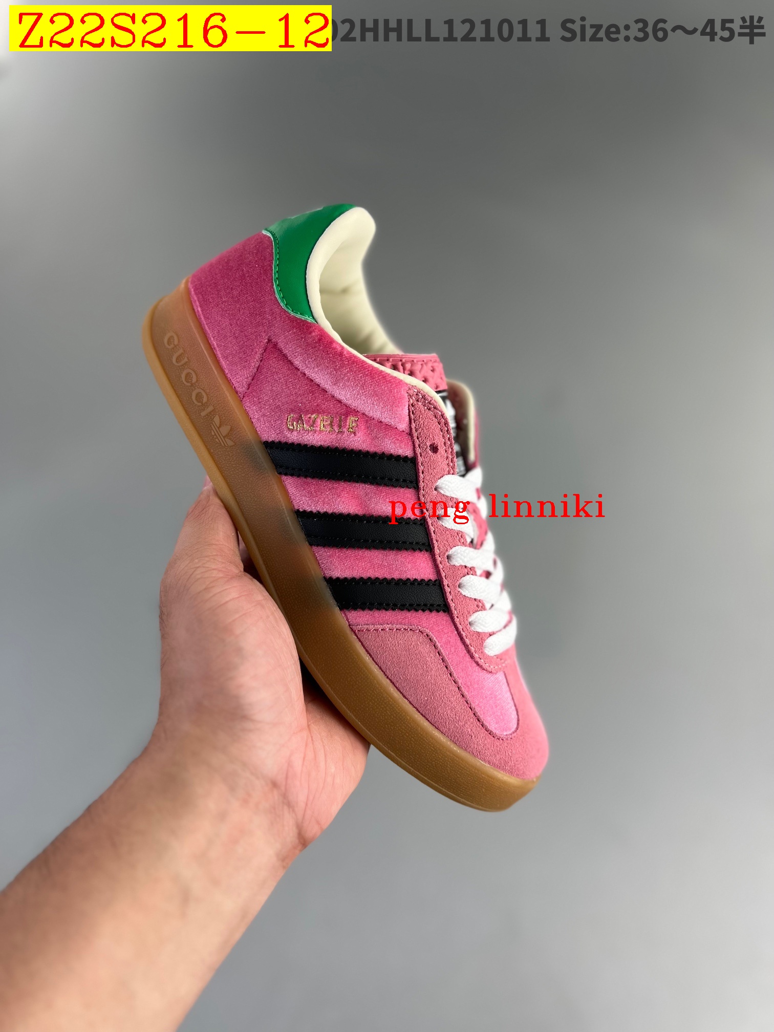 45$ new_dh adidas Originals Gazelle INdoor SIZE 36-45 22849034130 Z22S216 gallery