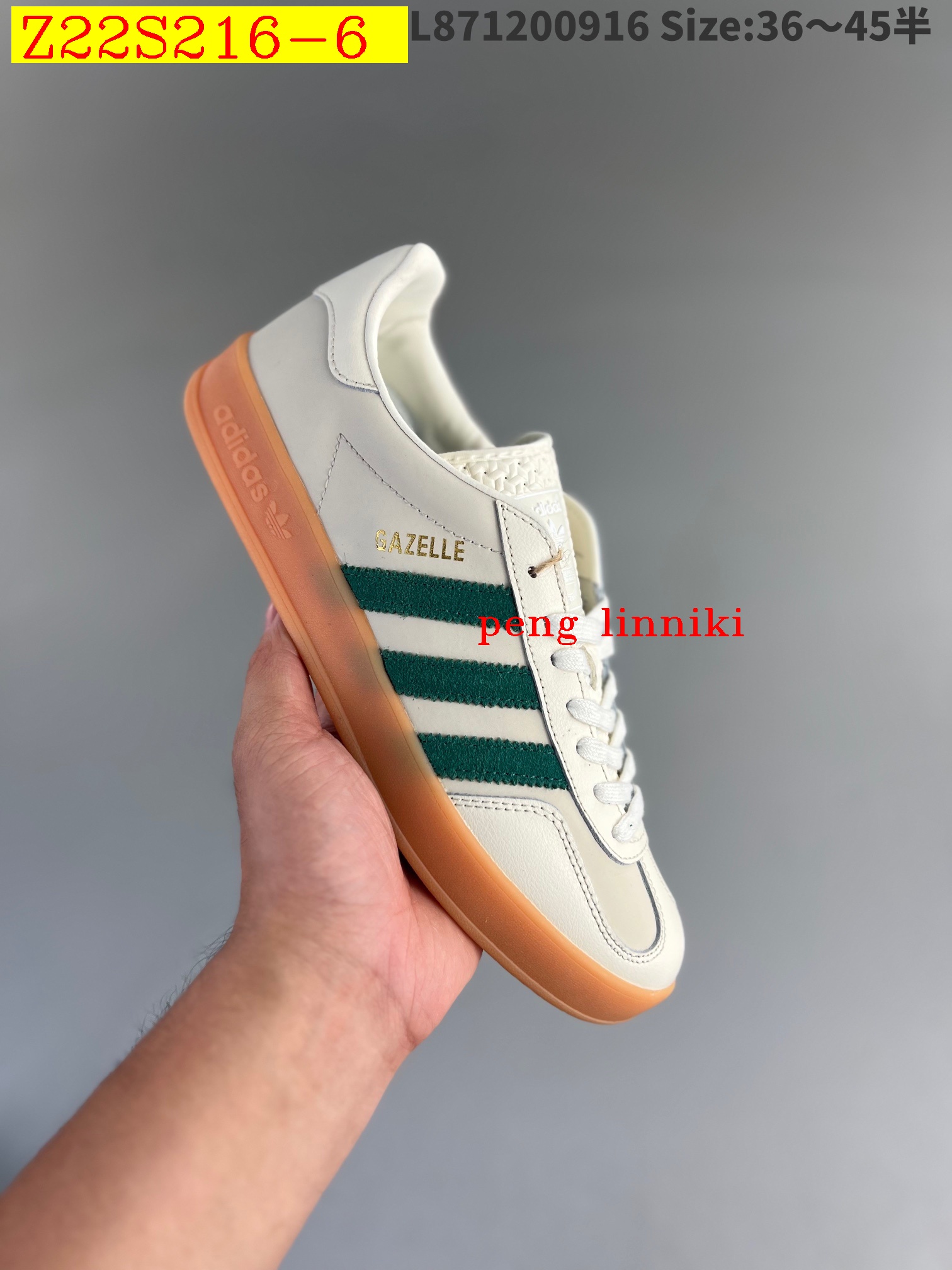 45$ new_dh adidas Originals Gazelle INdoor SIZE 36-45 22849034130 Z22S216 gallery