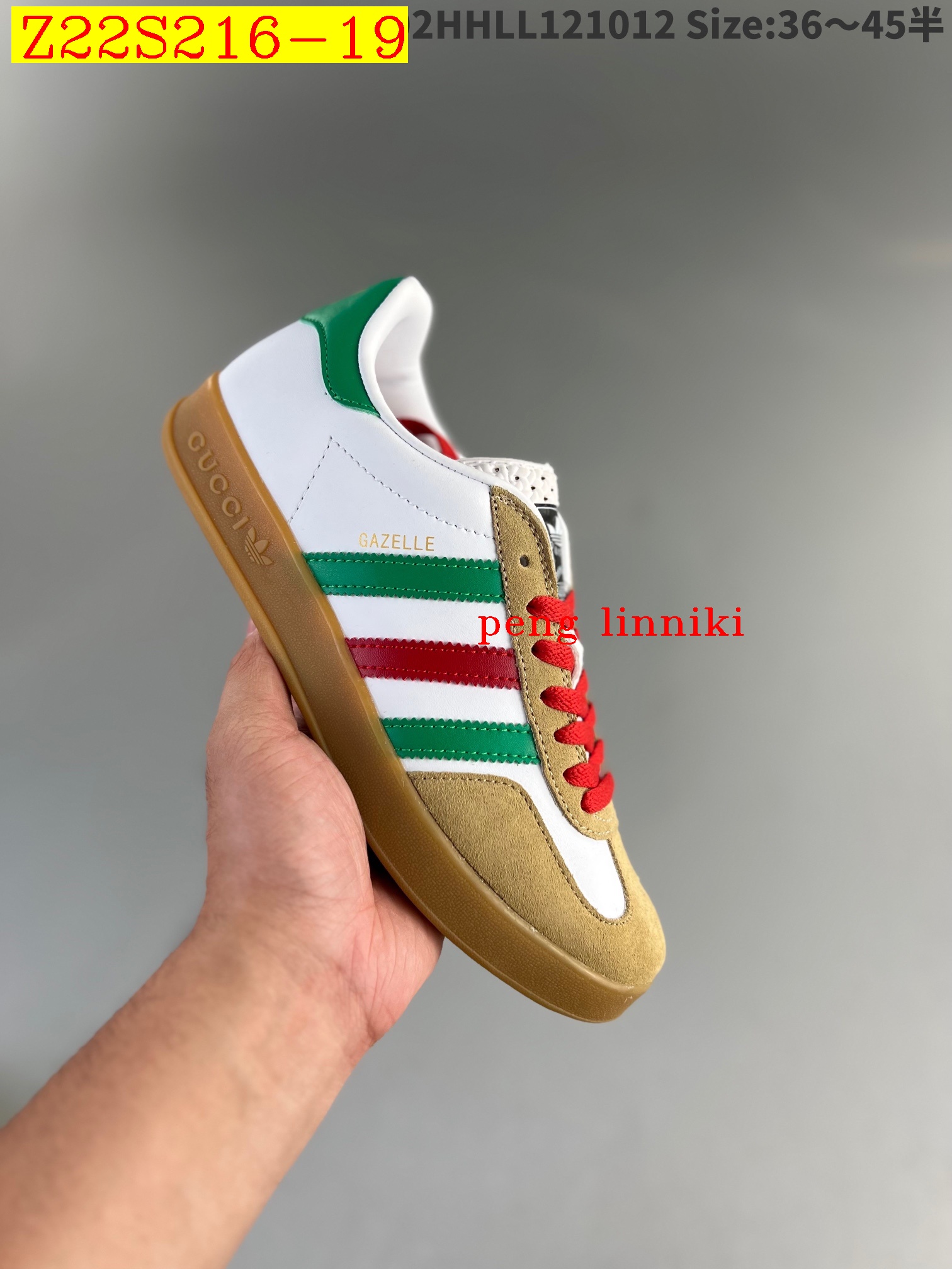 45$ new_dh adidas Originals Gazelle INdoor SIZE 36-45 22849034130 Z22S216 gallery