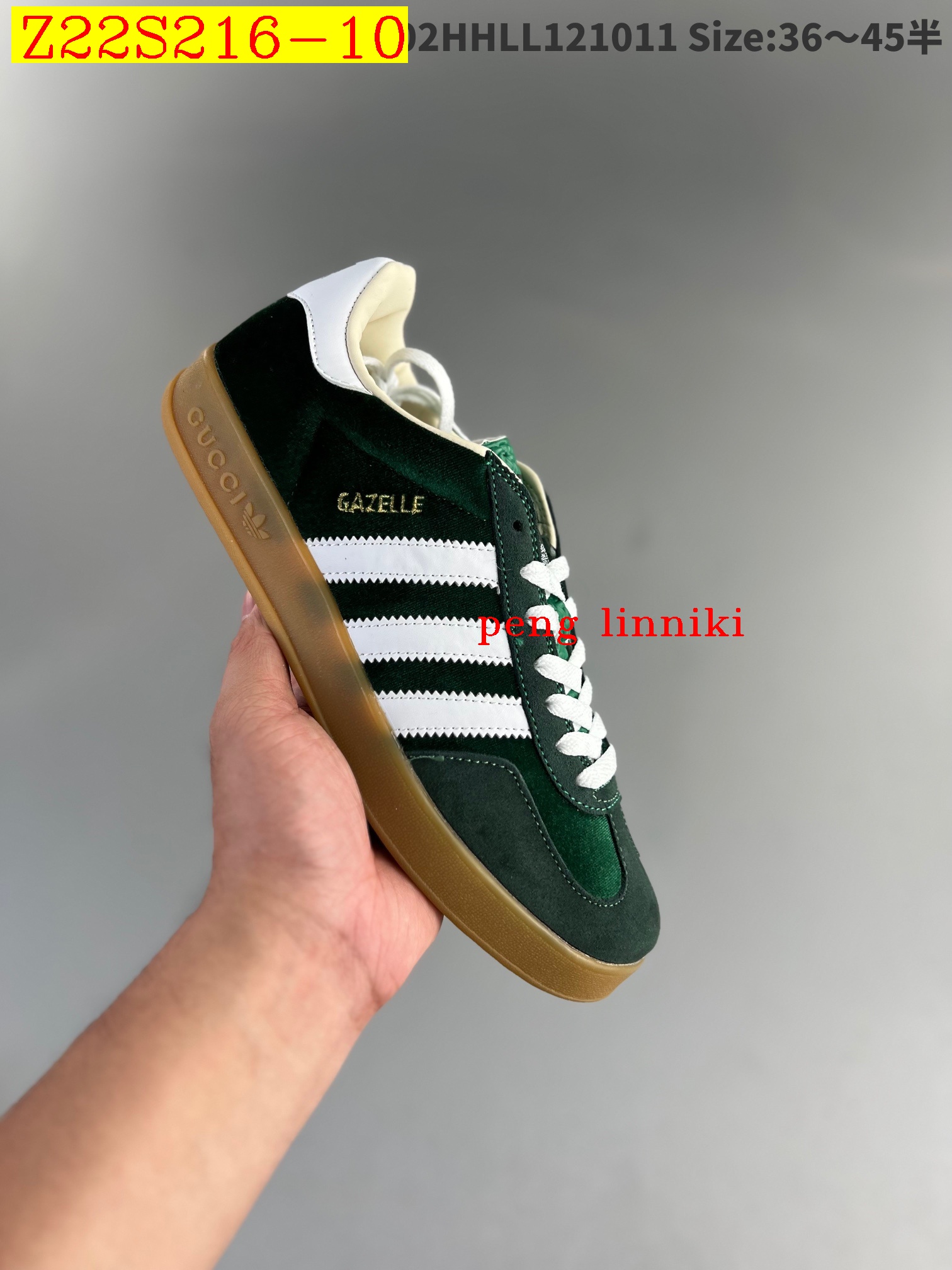 45$ new_dh adidas Originals Gazelle INdoor SIZE 36-45 22849034130 Z22S216 gallery