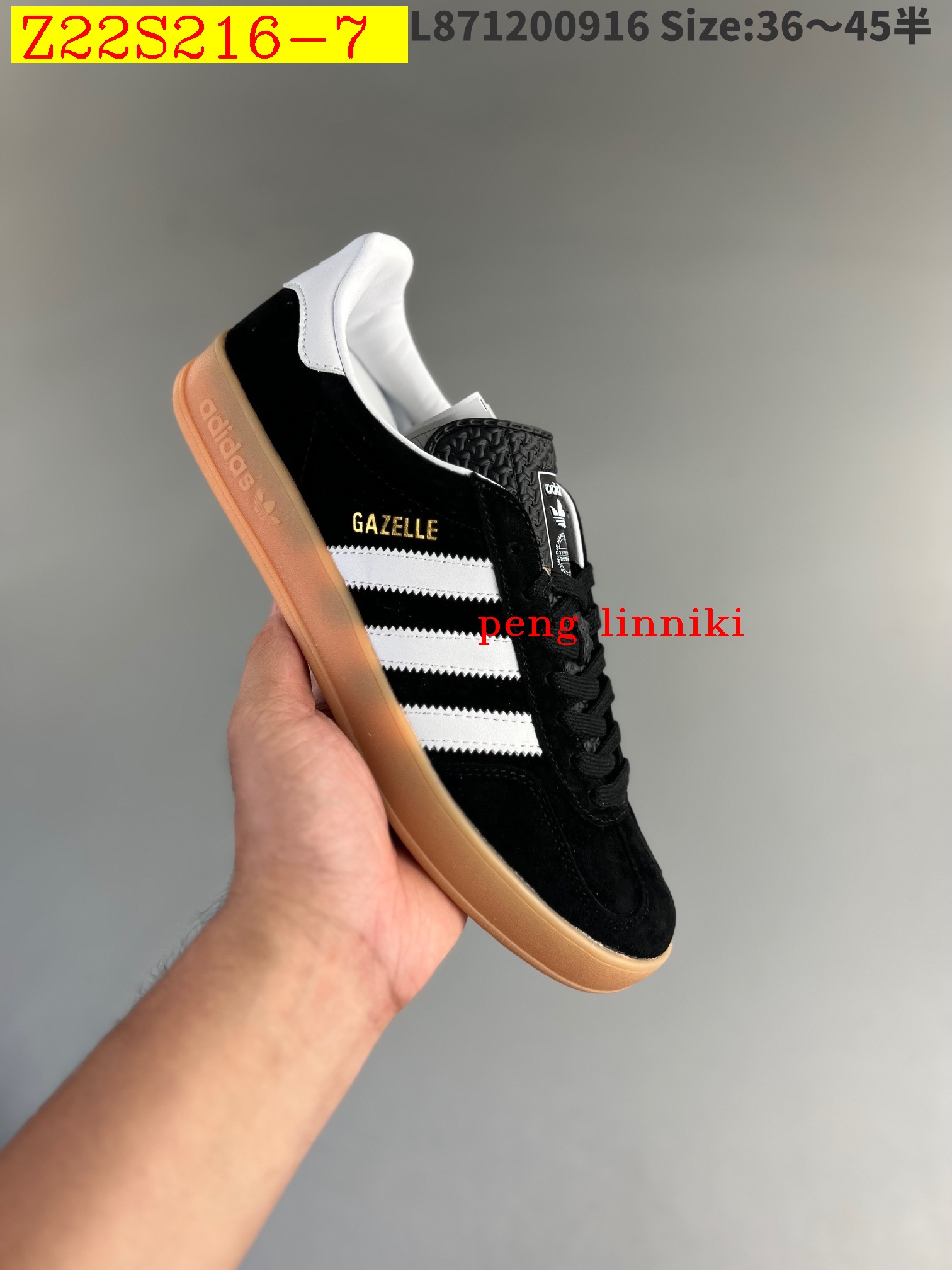 45$ new_dh adidas Originals Gazelle INdoor SIZE 36-45 22849034130 Z22S216 gallery