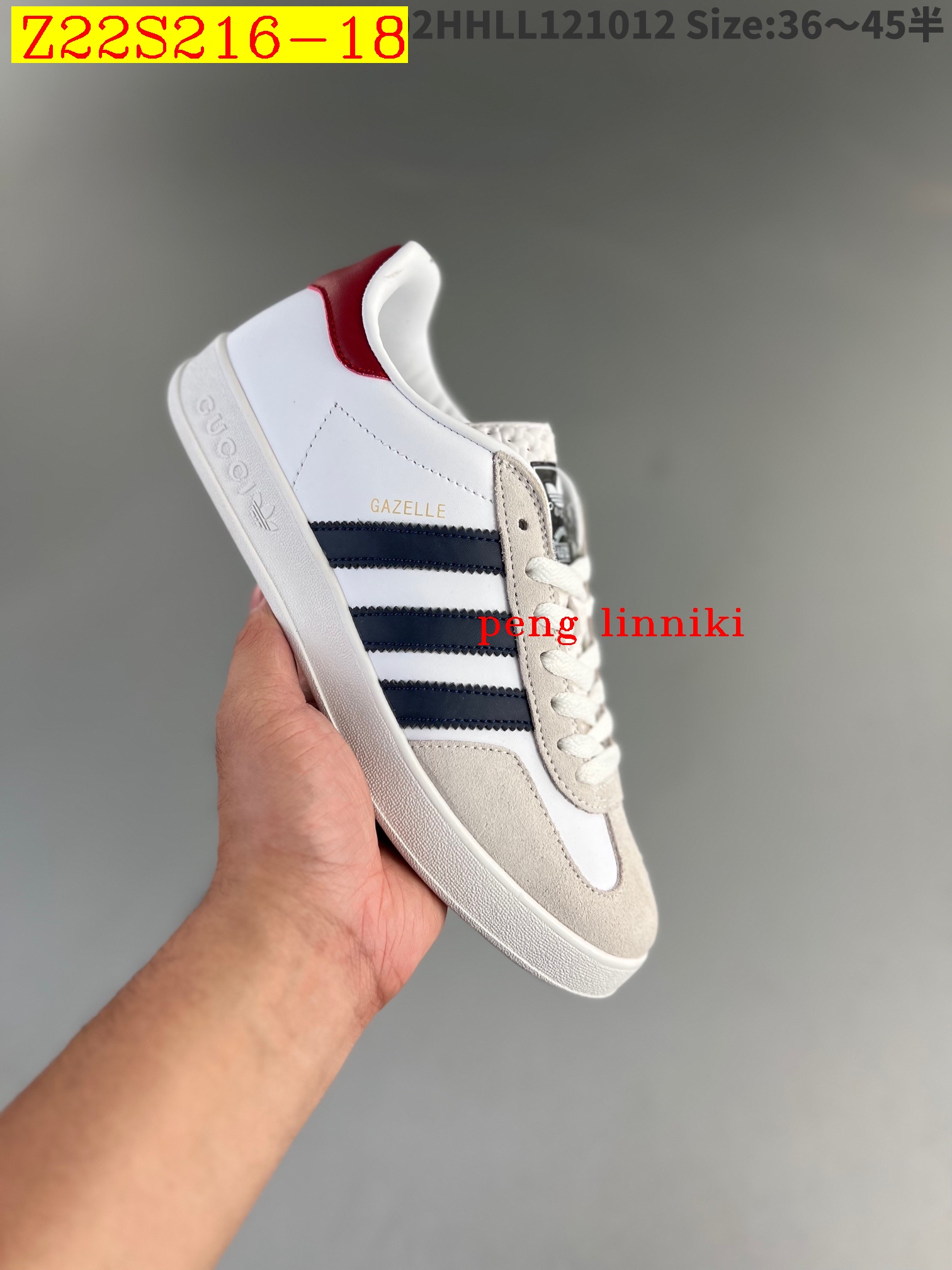 45$ new_dh adidas Originals Gazelle INdoor SIZE 36-45 22849034130 Z22S216 gallery