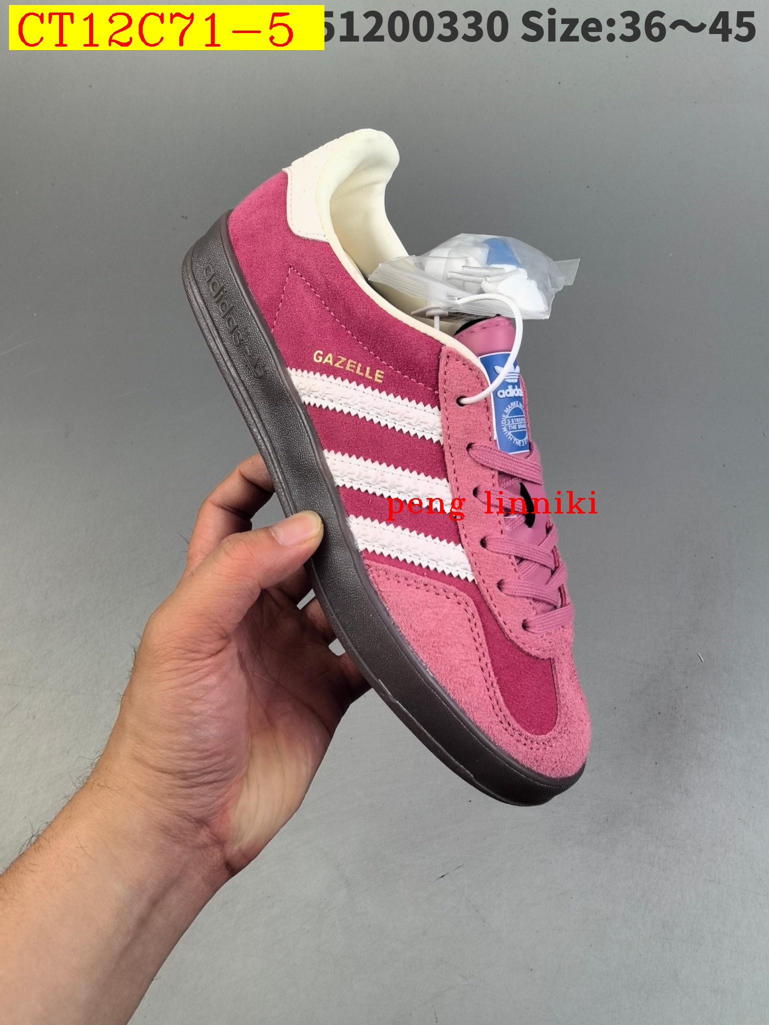 45$ new_dh adidas Originals Gazelle INdoor SIZE 36-45 62541024939 CT12C71 gallery