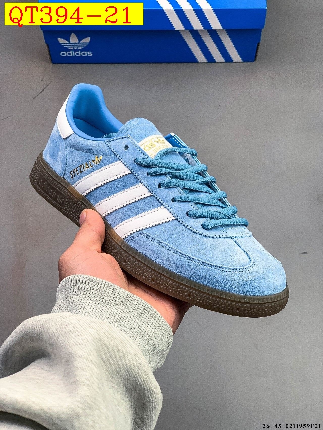46$ Adidas HANDBALL SPEZIAL size 36-45 half 027110 QT394 gallery