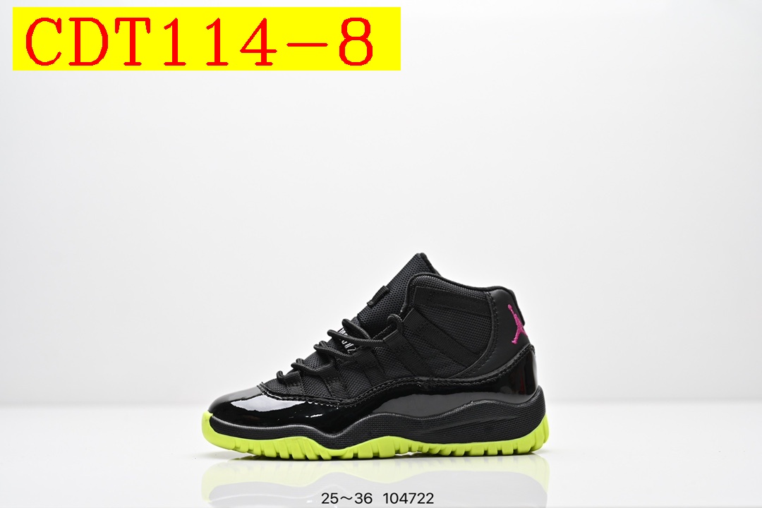 46$ Air Jordan 11 Retro He Got Game for kids size 25-35 928560 CDT114 gallery