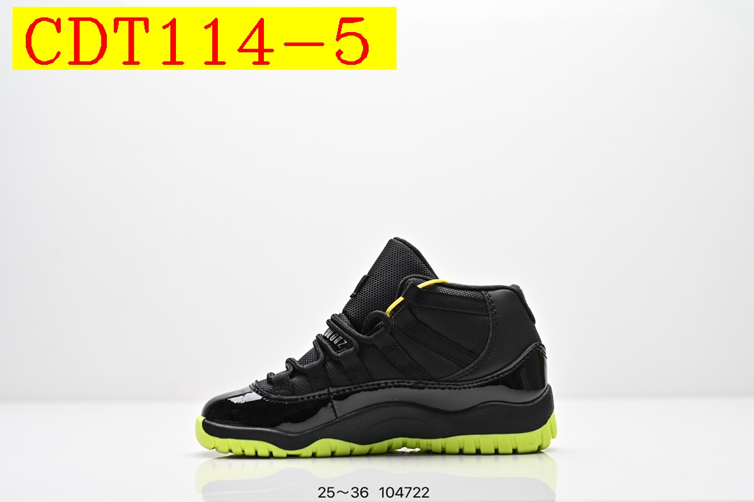 46$ Air Jordan 11 Retro He Got Game for kids size 25-35 928560 CDT114 gallery