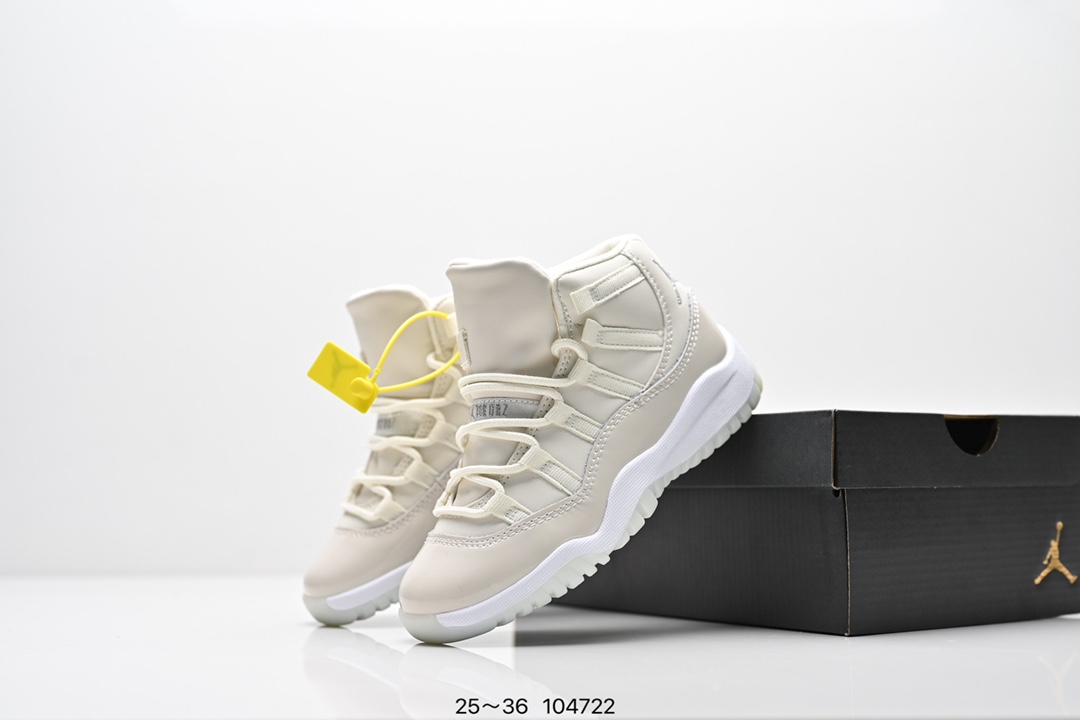 46$ Air Jordan 11 Retro He Got Game for kids size 25-35 928560 CDT114 gallery