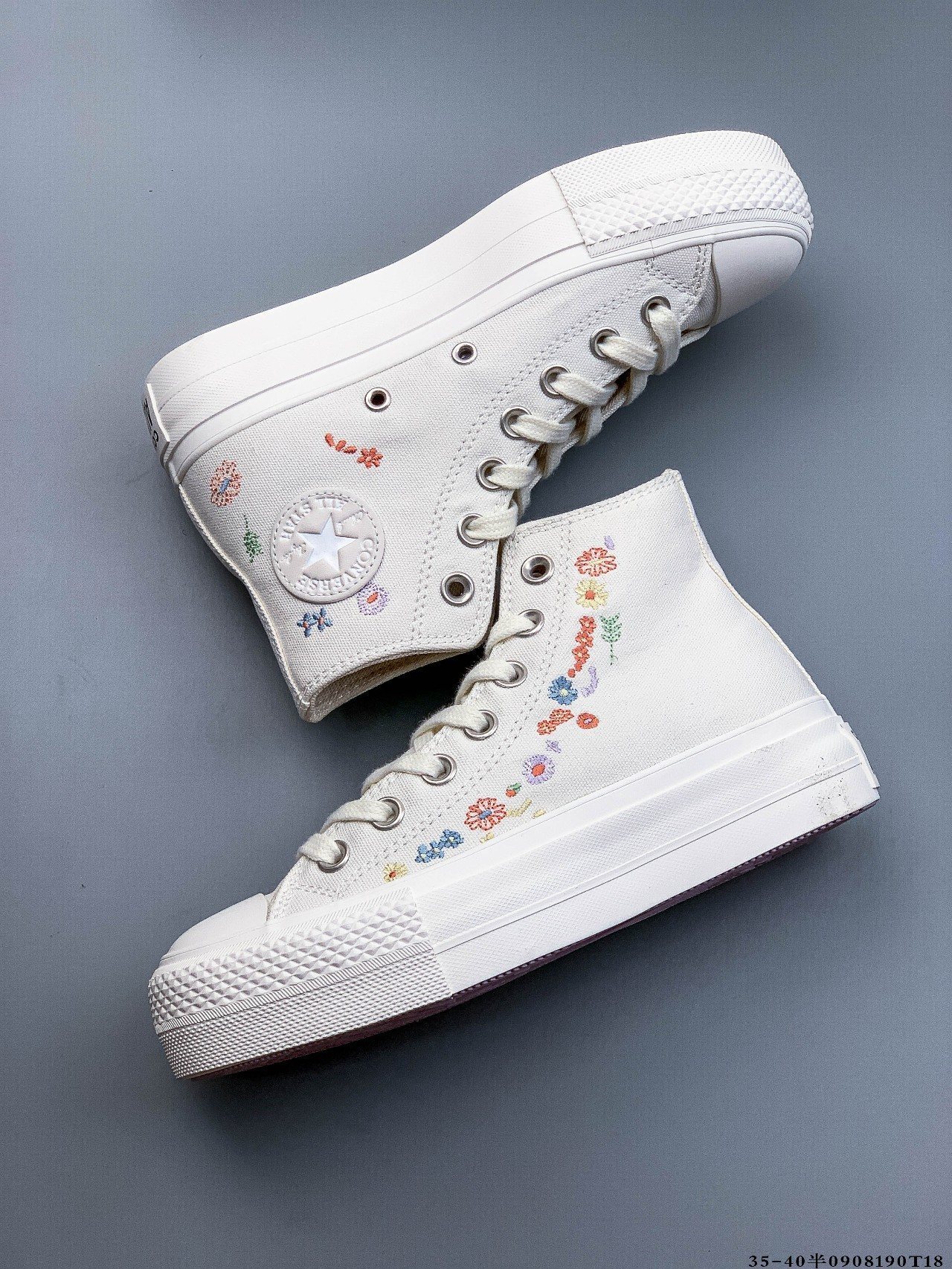 46$ CONVERSE All Star Platform Size 35-40 411840 QT1156 gallery