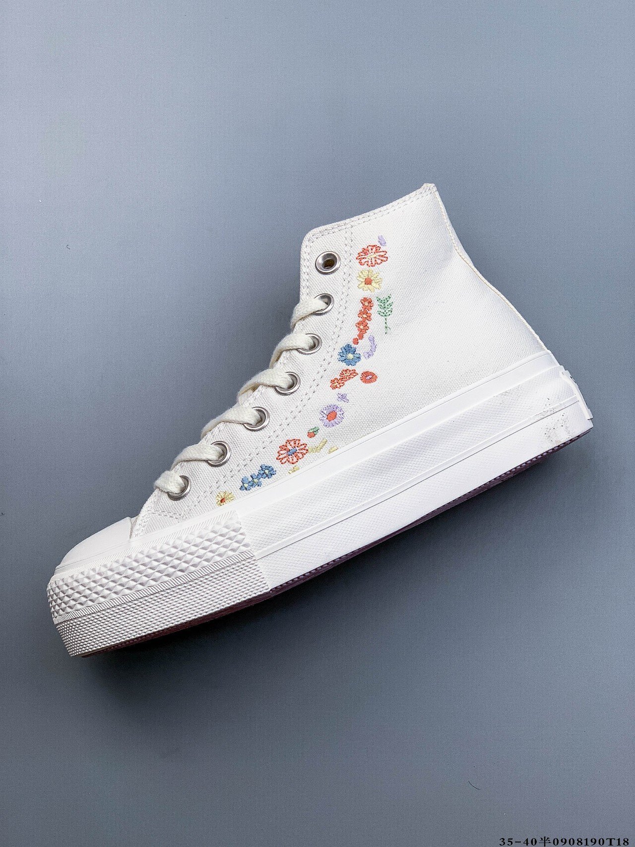 46$ CONVERSE All Star Platform Size 35-40 411840 QT1156 gallery