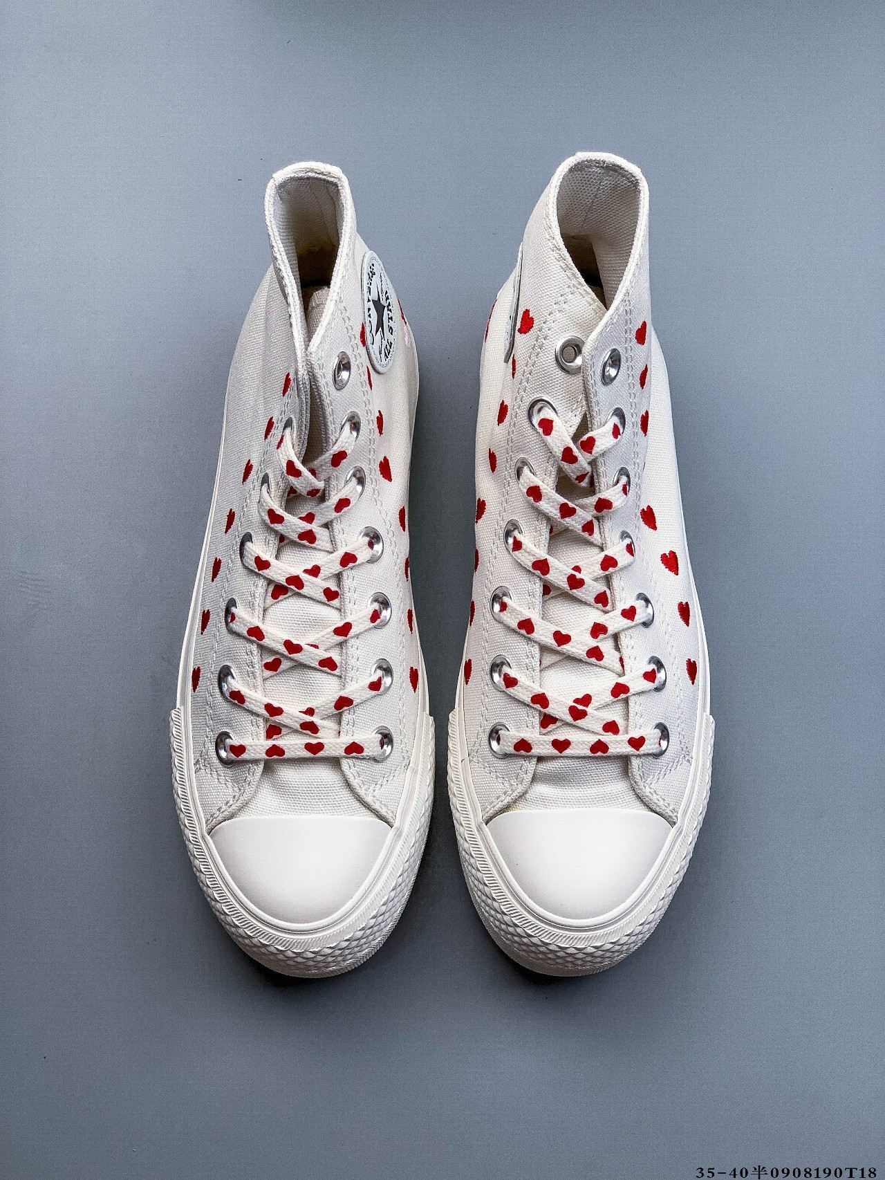 46$ CONVERSE All Star Platform Size 35-40 411840 QT1156 gallery