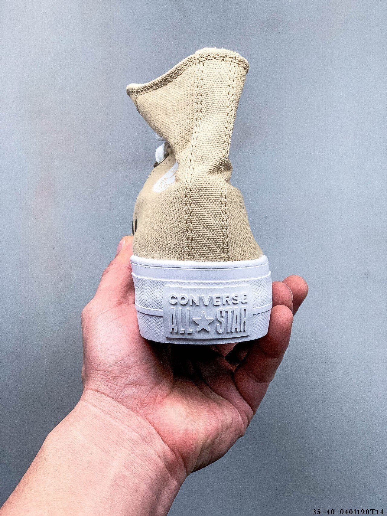 46$ CONVERSE All Star Platform Size 35-40 411840 QT1156 gallery