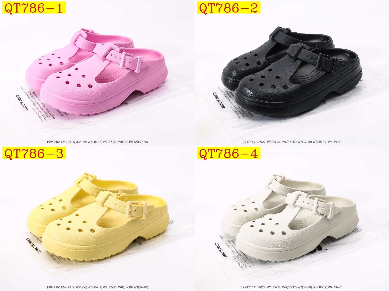 46$ Crocs size 35-40 929220 QT786 gallery