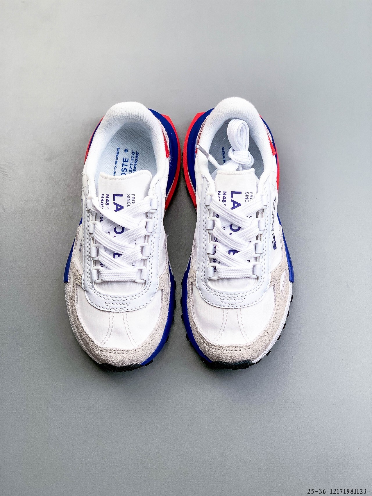 46$ LACOSTE 25 Shoes for kids Size 25-36 823380 QT1626 gallery