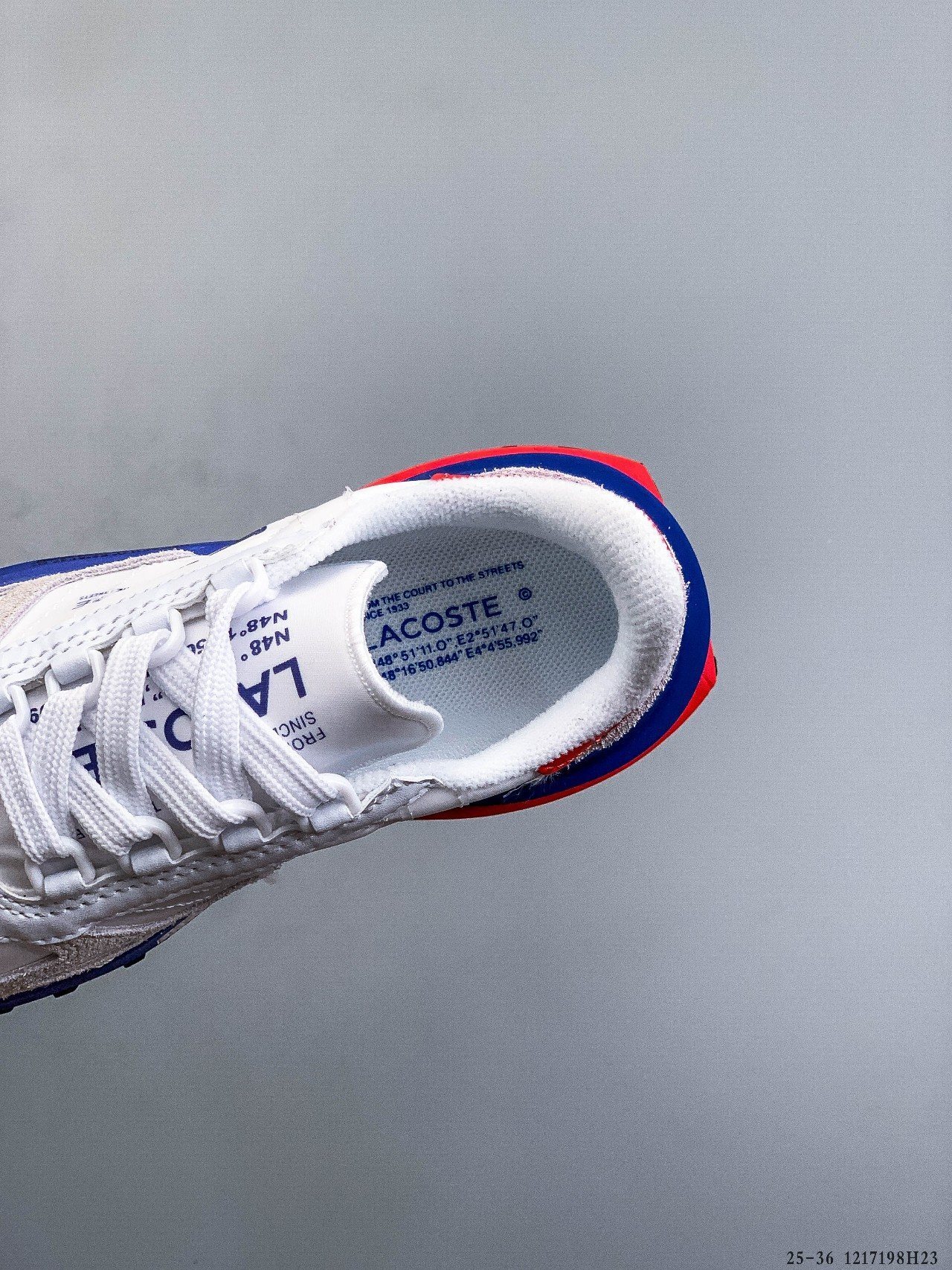 46$ LACOSTE 25 Shoes for kids Size 25-36 823380 QT1626 gallery