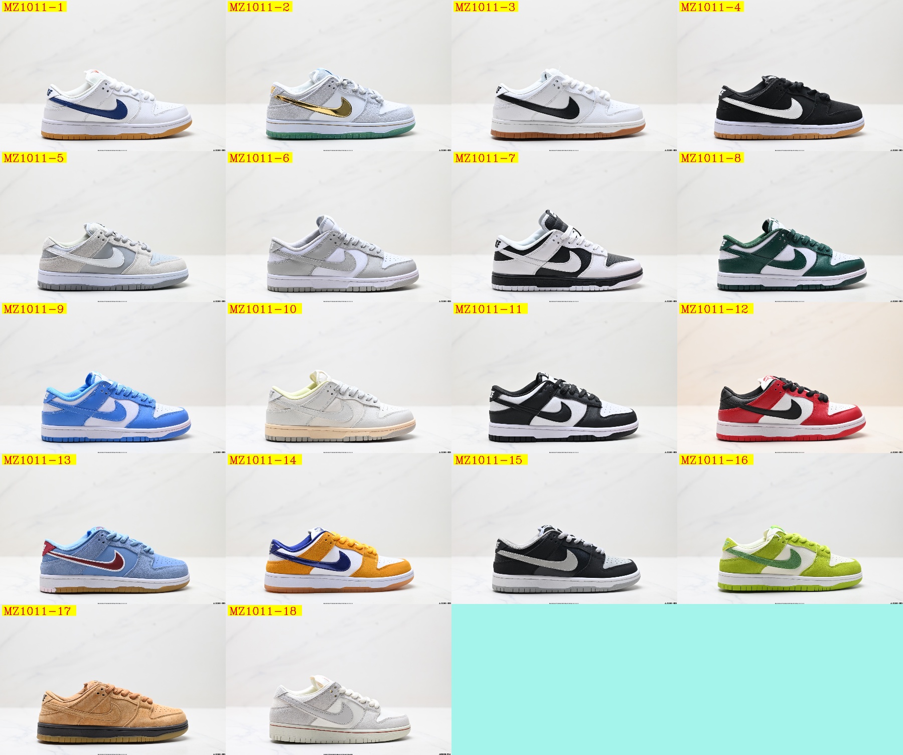 46$ NIKE DUNK LOW RETRO half size 36-46 621200 MZ1011 gallery