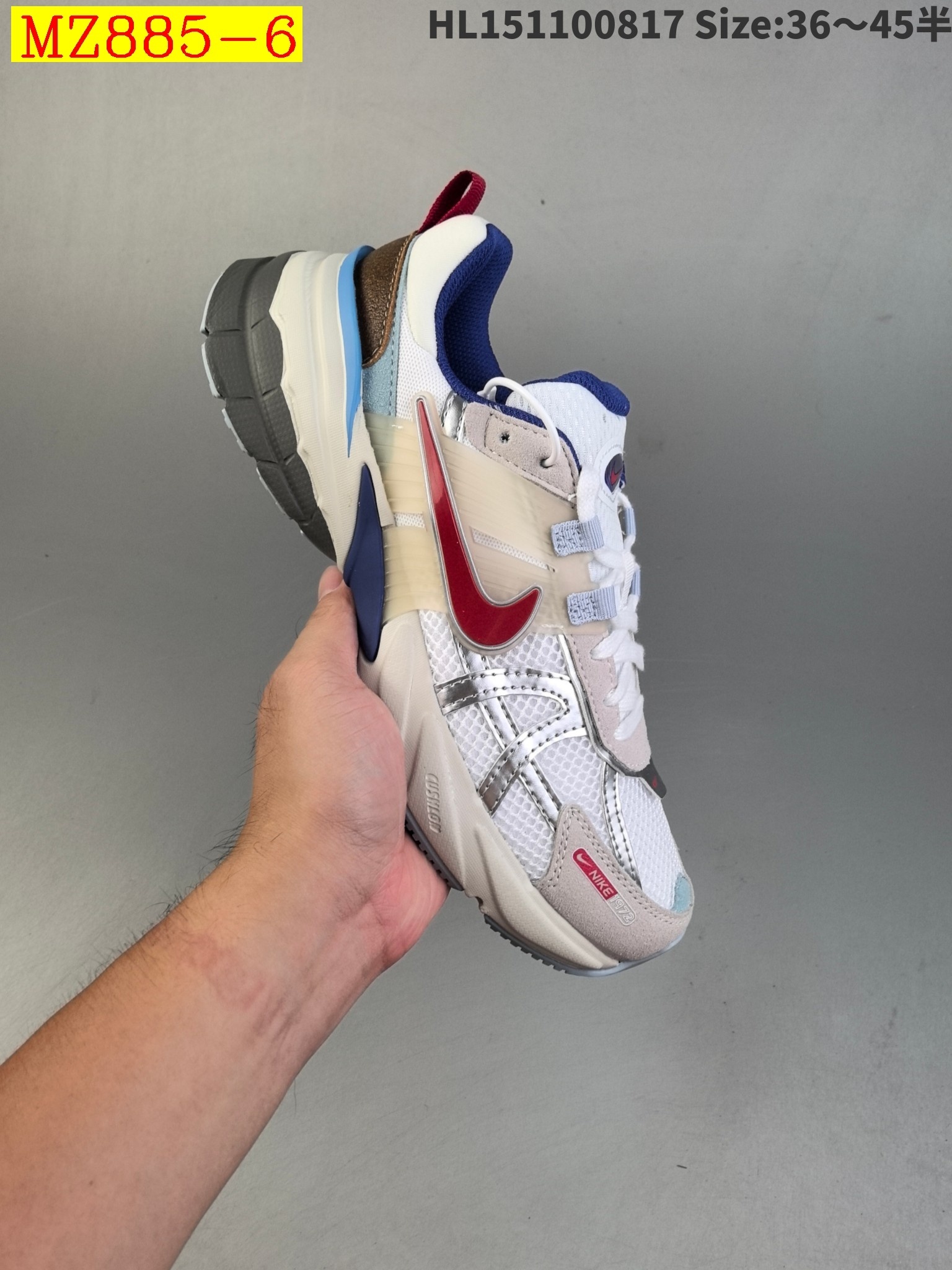 46$ NIKE V2K RUN half size 36-45 124290 MZ885 gallery