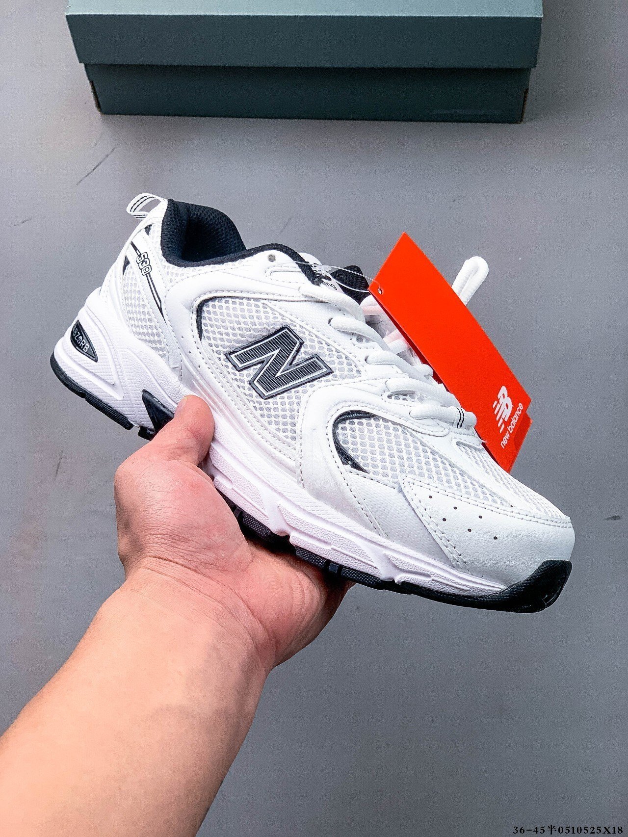 46$ New Balance 530 size 36-45 half 816880 QT34 gallery