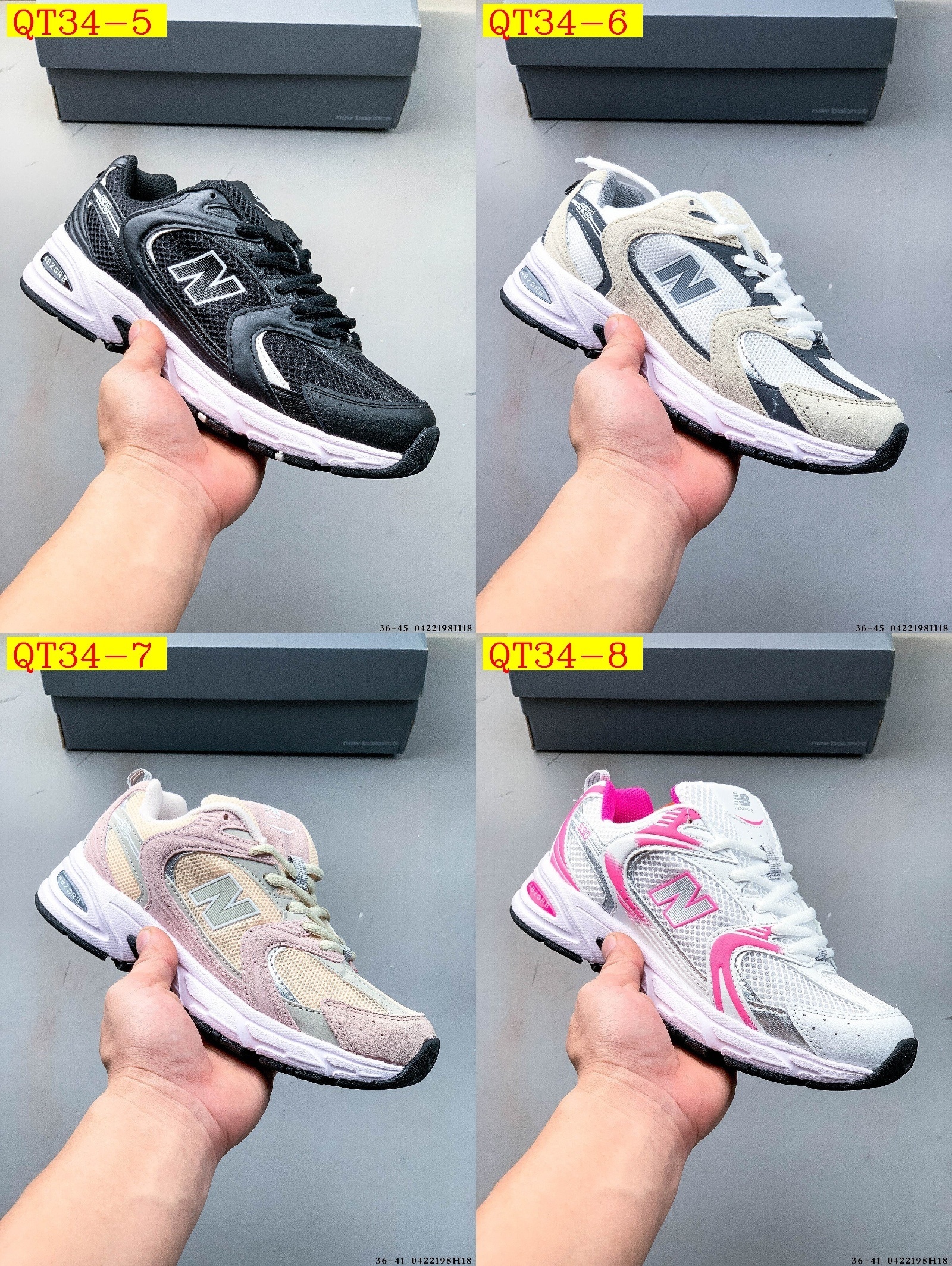 46$ New Balance 530 size 36-45 half 816880 QT34 gallery